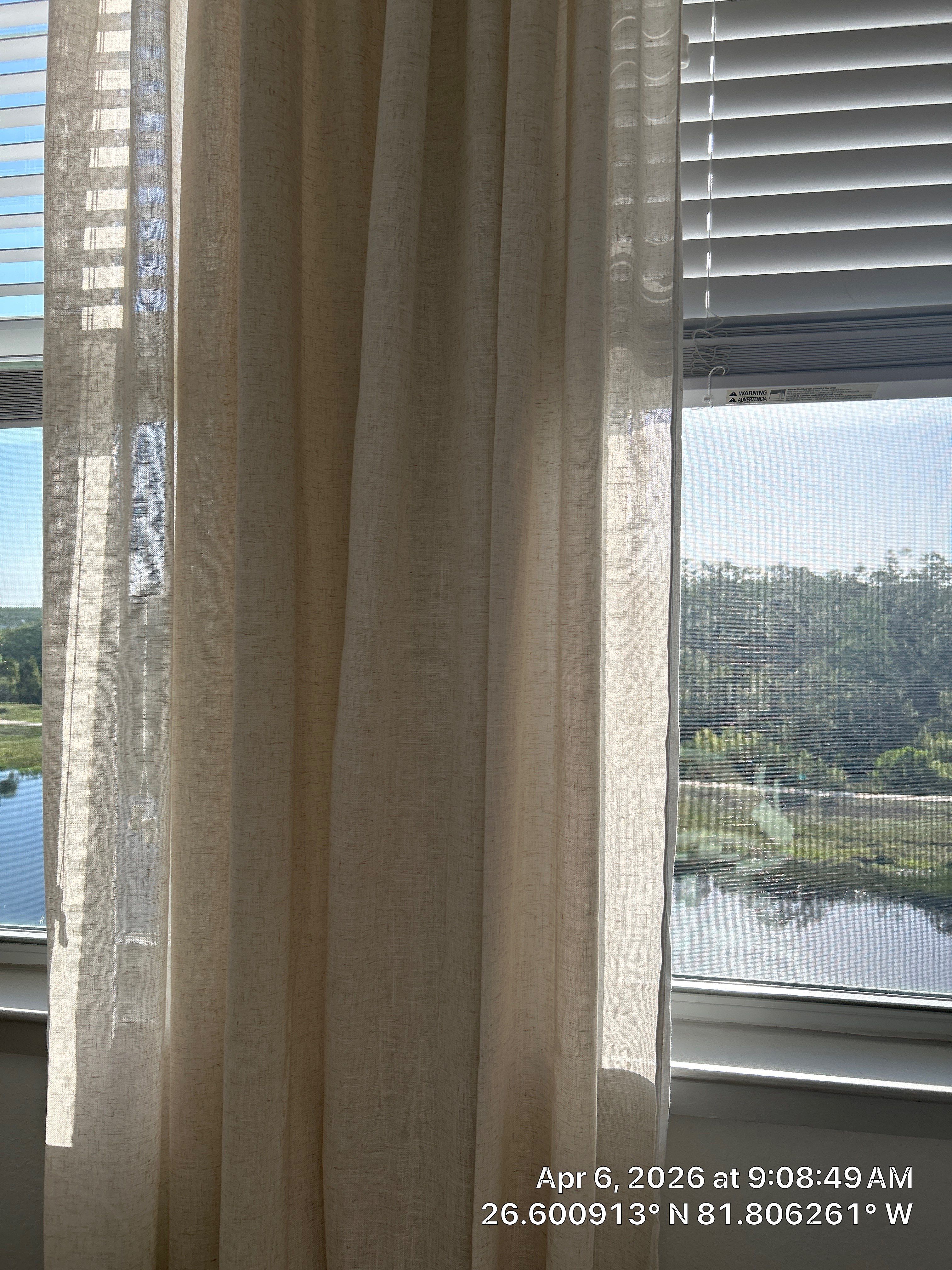 Custom Window Treatment Installation for Wellington New Construction Home by CompanyCam Sales Demo