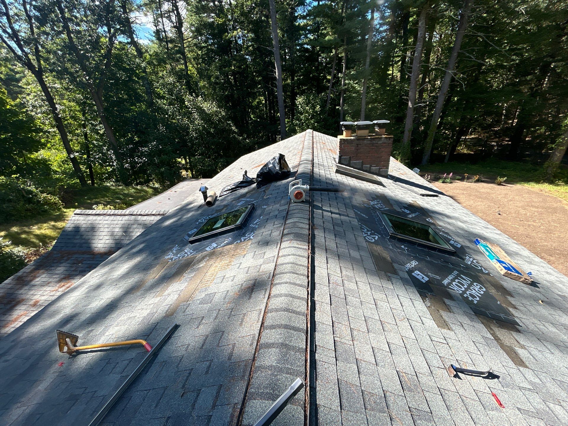 Velux Skylight Installation – Concord, MA by Mighty Dog Roofing of Greater Middlesex County