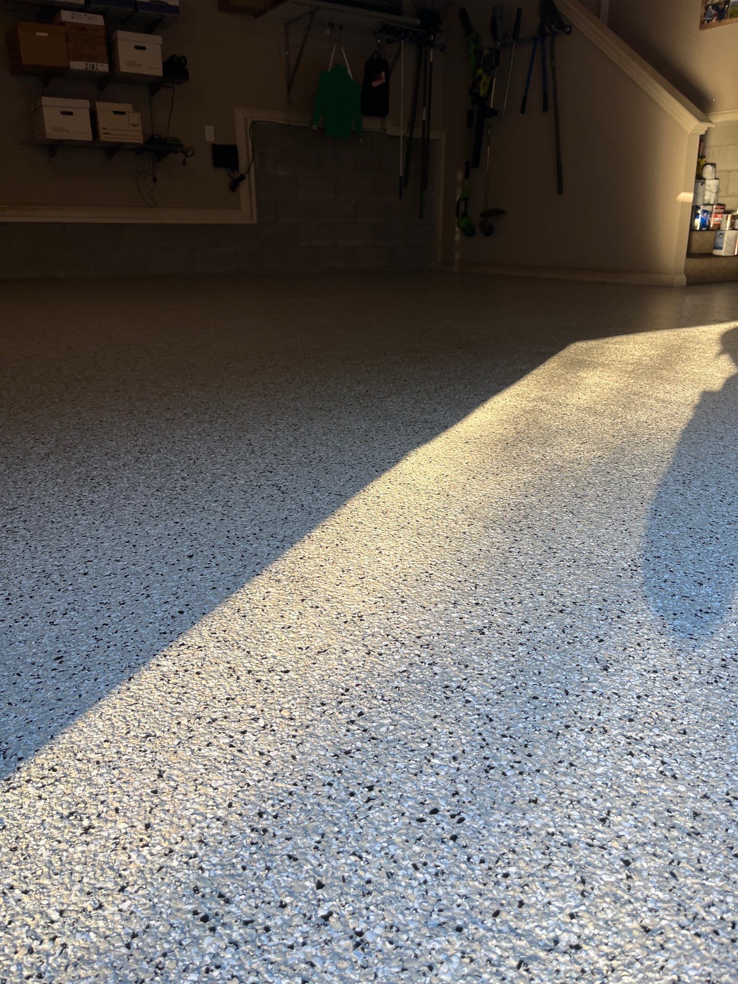 Garage Floor Coating using Cabin Fever by My Garage Floor Guys