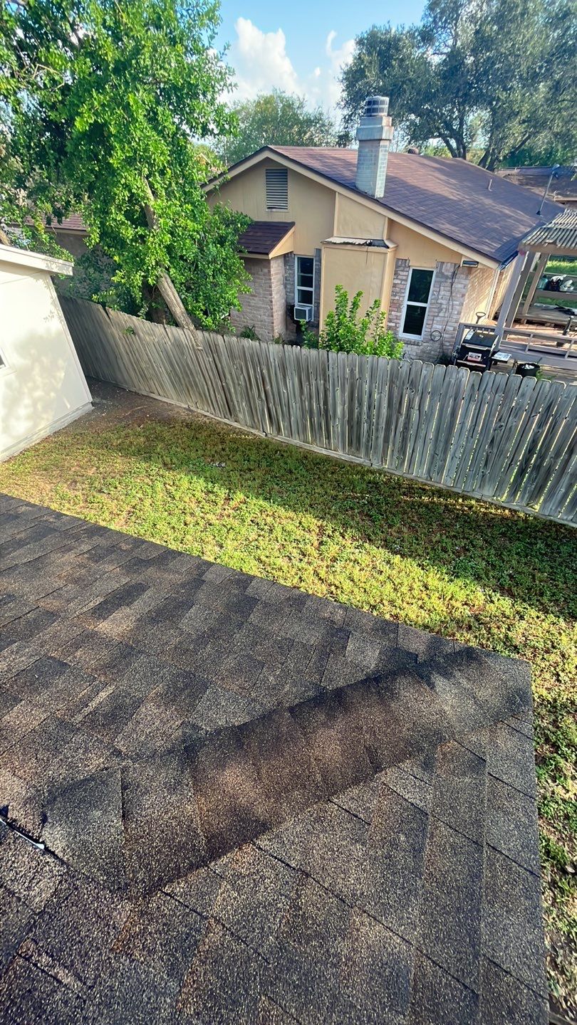 Full Roof Replacement using Certainteed Landmark Weatherwood by Galvan Roofing and Construction