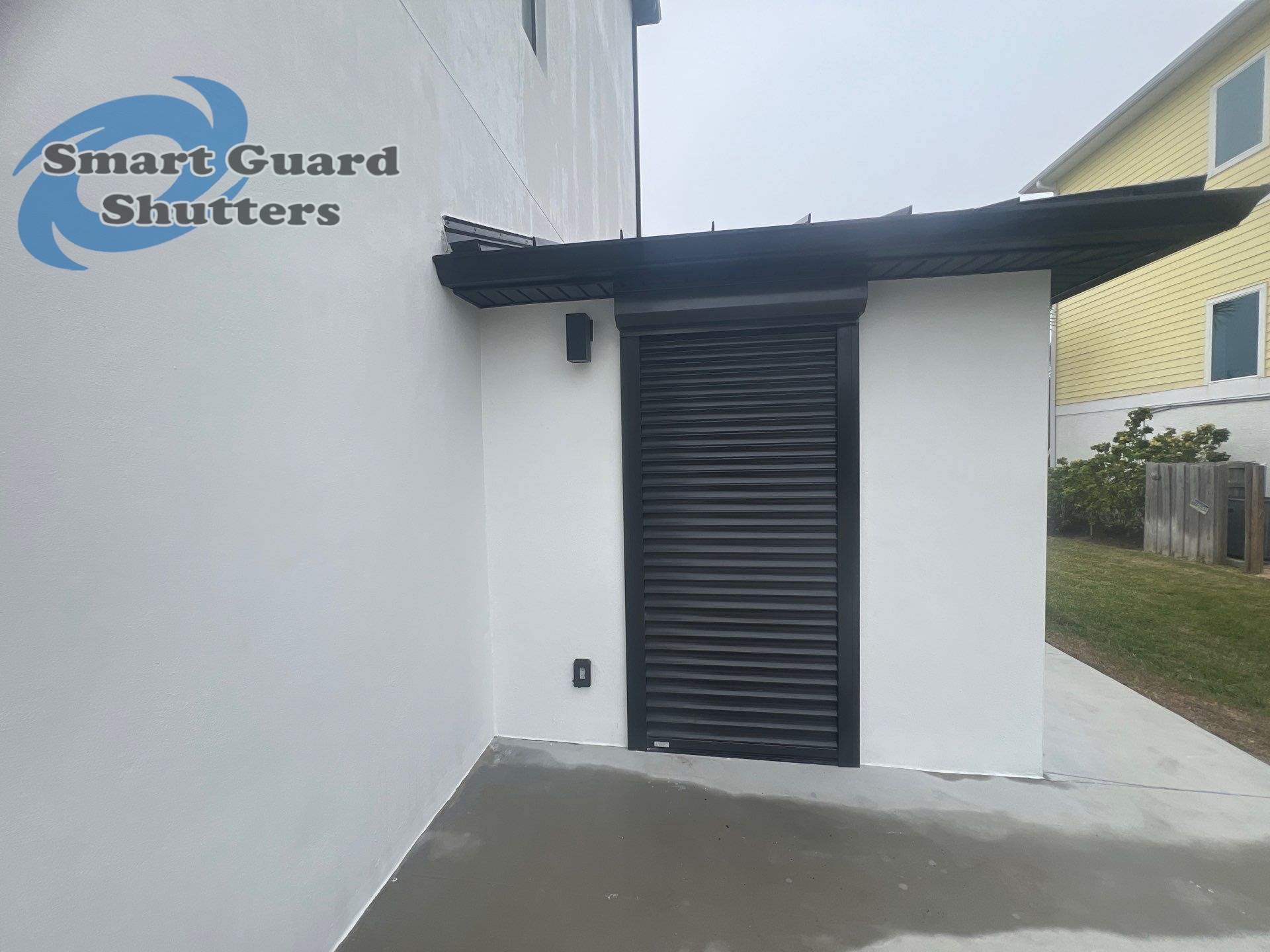 Rolling Shutter in Bronze by Smart Guard Shutters
