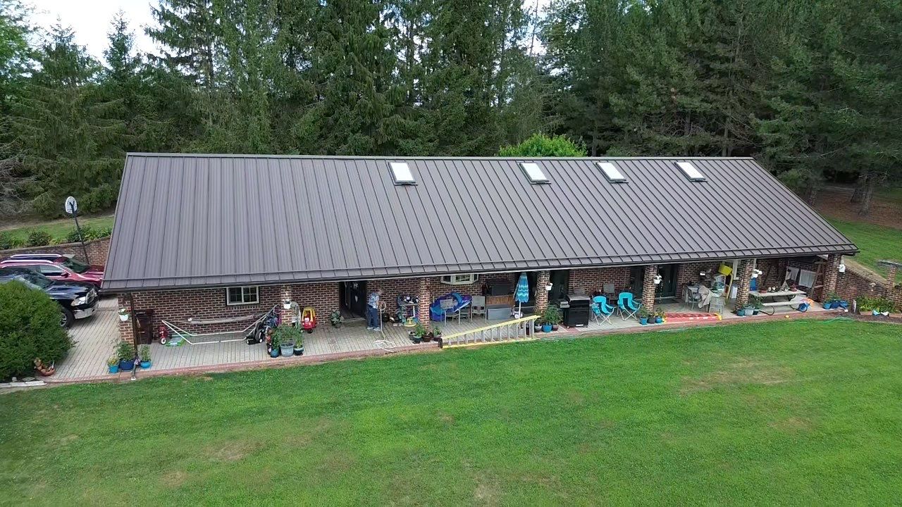 Standing Seam Project in Edgerton, OH by 4Ever Metal Roofing