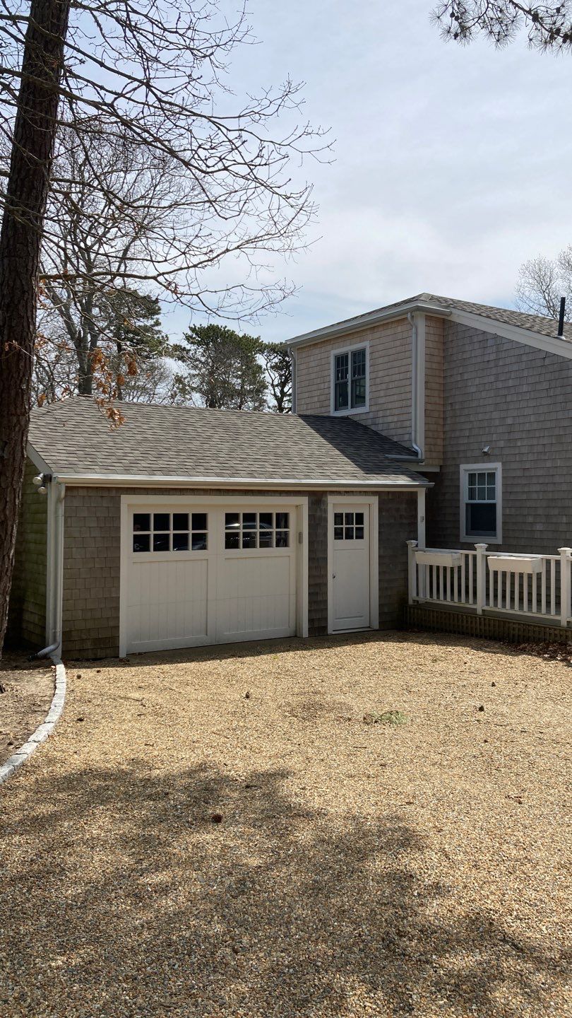 Gutter Installation using 6" Half Round Galvalume Gutter by Gutter Pro Enterprises