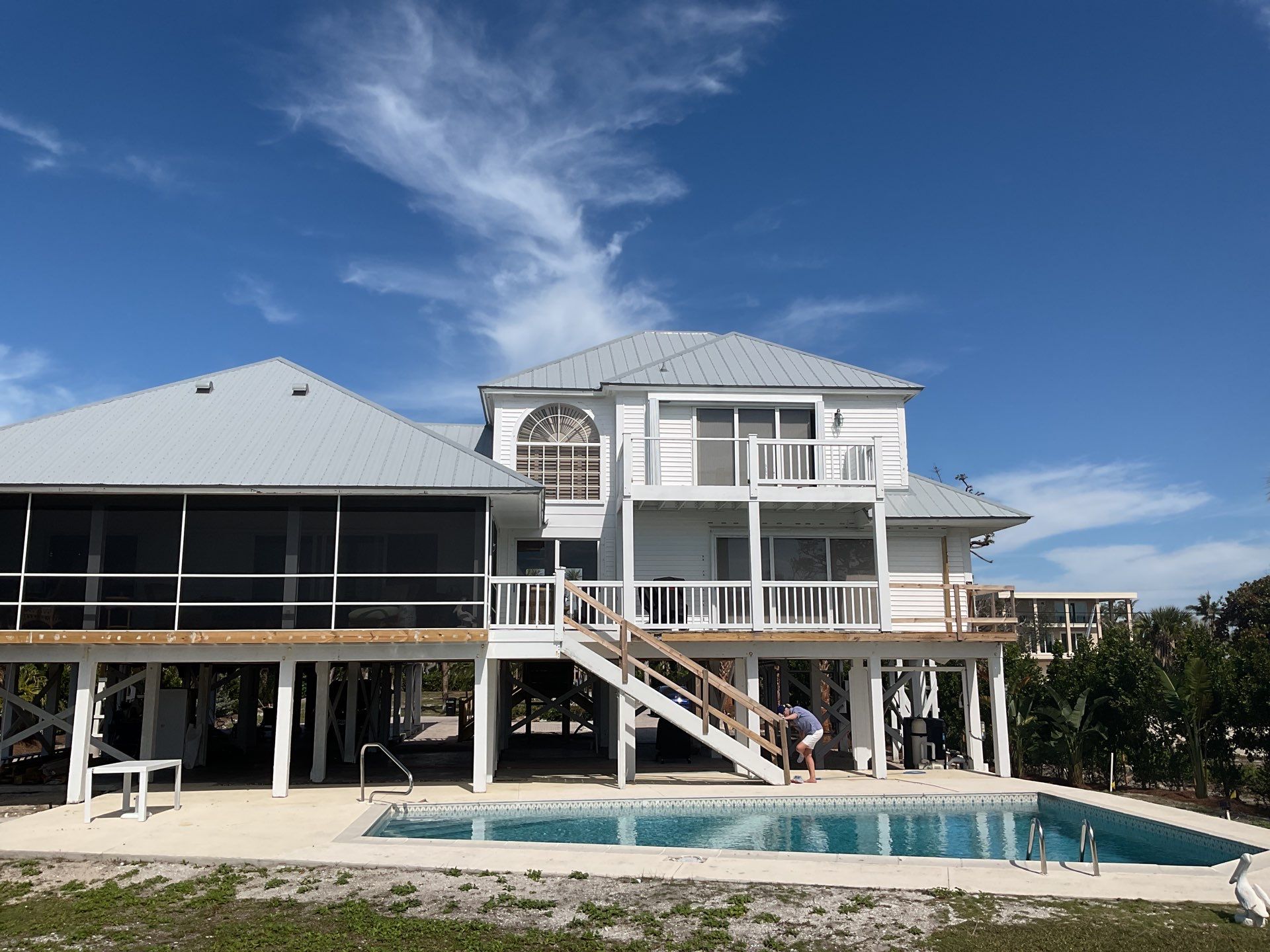 Downspout Installation using Downspout Extension in Sanibel FL by Gutter Professors