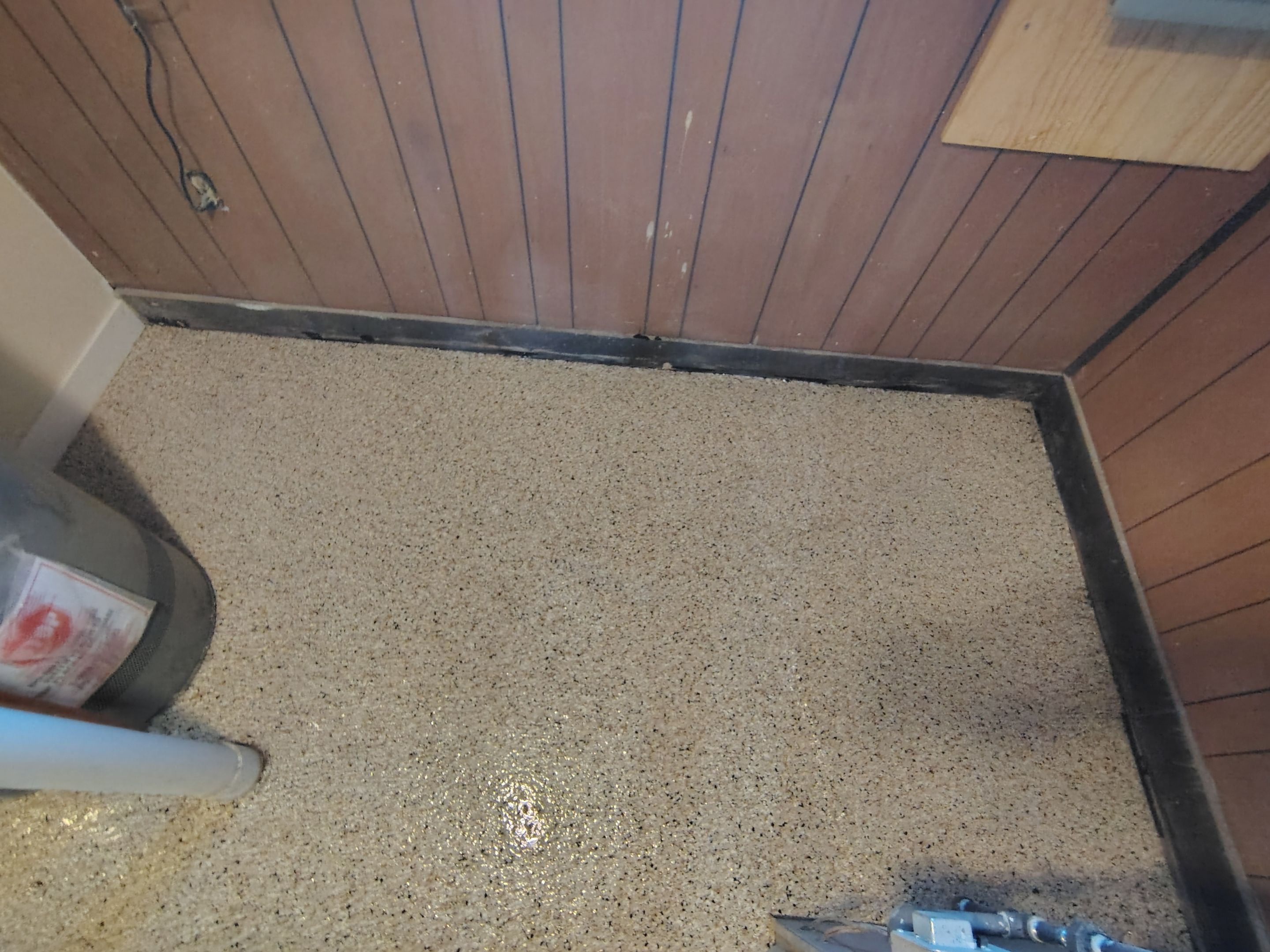 Comprehensive Basement Concrete Floor Coating and Crack Repair in Sioux Falls by Select Painting, Coatings & Garage Cabinets