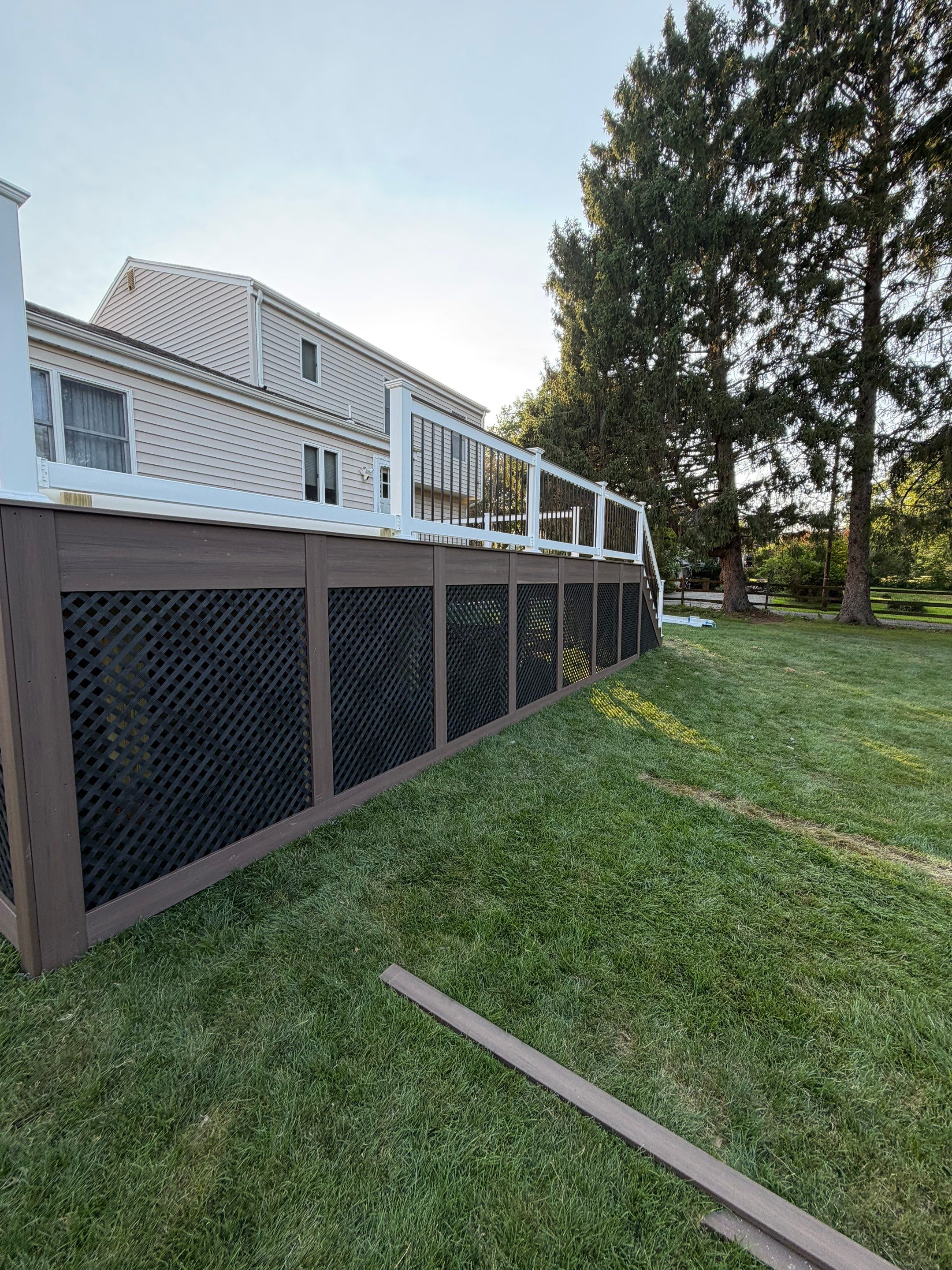 New Deck in Mendham, New Jersey by deck guardian
