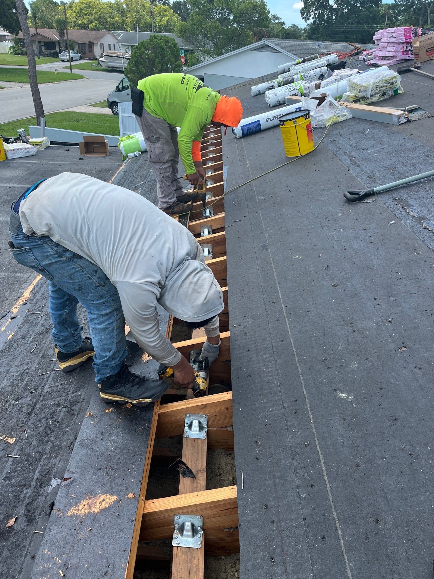 Project in St. Petersburg 33710 by Mitchell Roofing Company LLC 