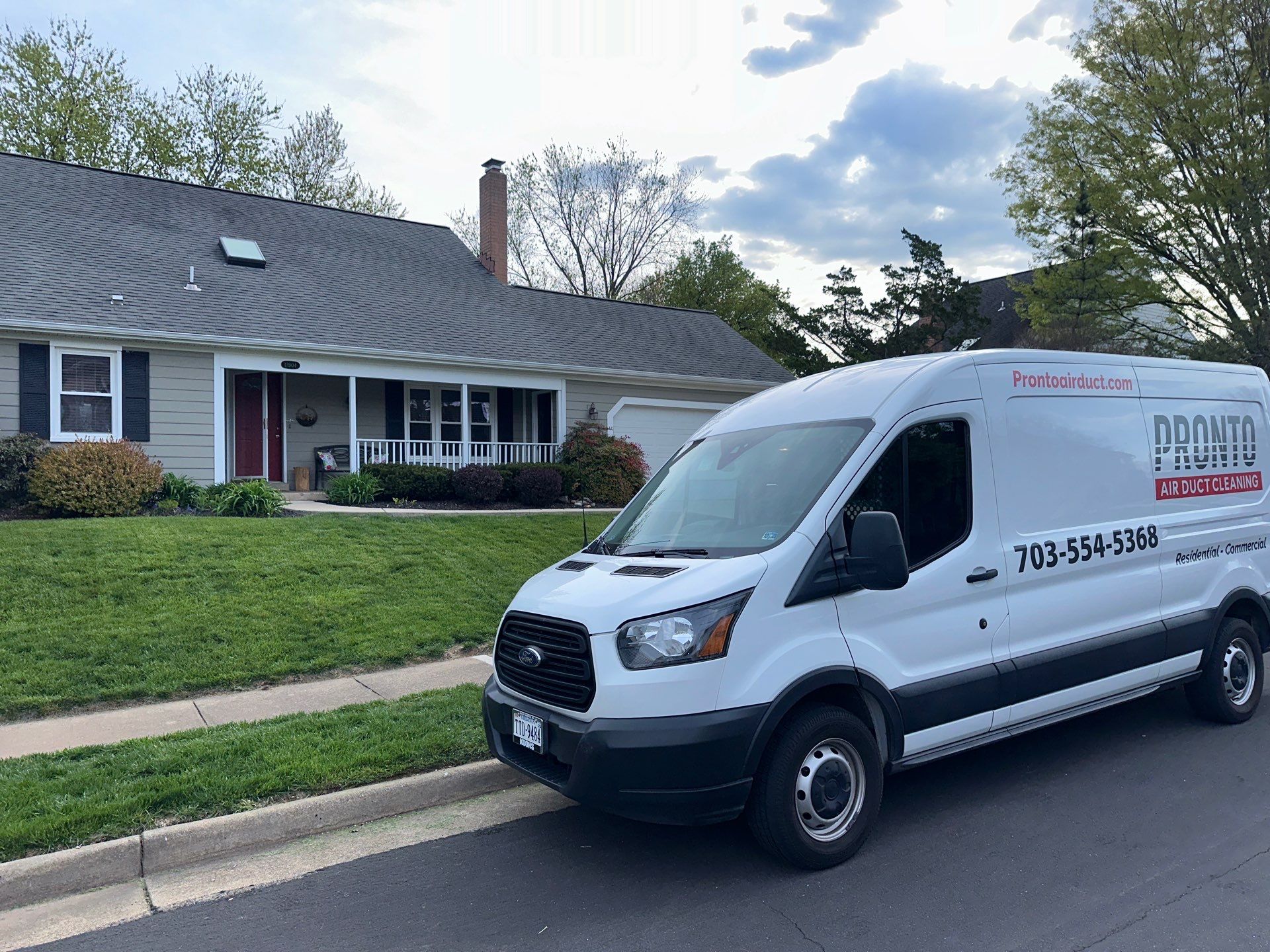 Air duct cleaning & Antimicrobial Treatment by Pronto Air Duct Cleaning