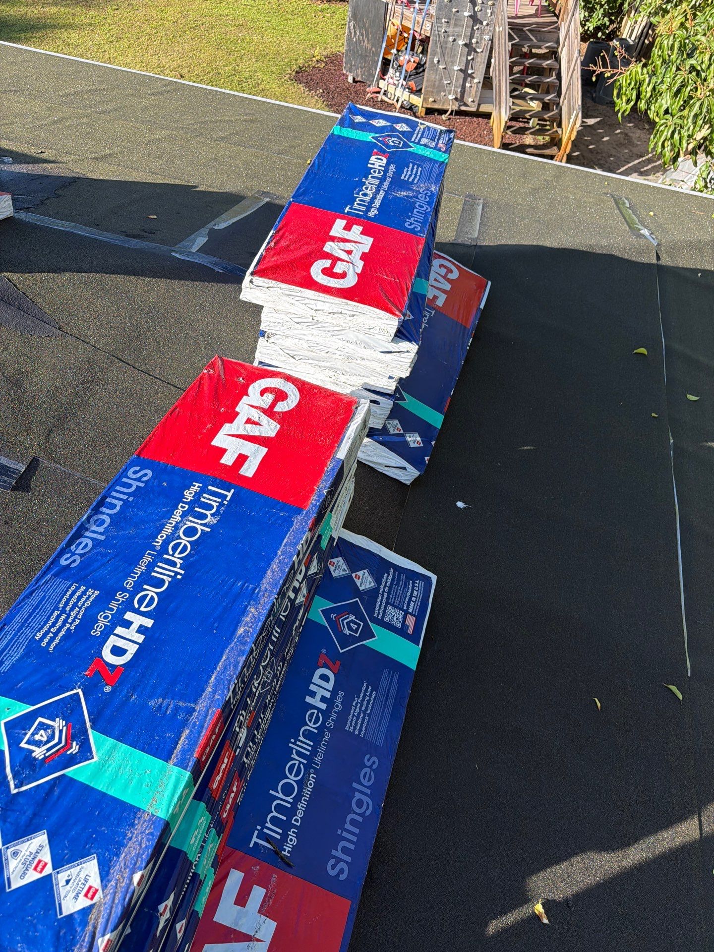 Residential Roofing Installation using GAF by BLUES BROTHERS ROOFING