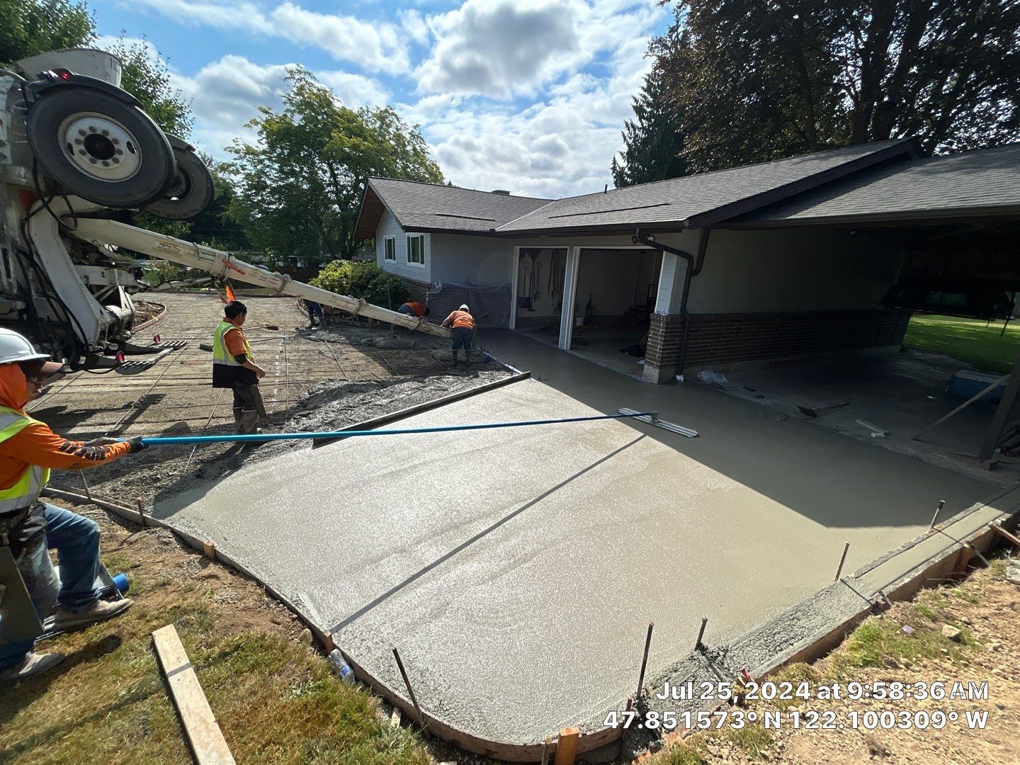 Rodd | Concrete Driveway Extentension by Jireh Asphalt & Concrete Inc 