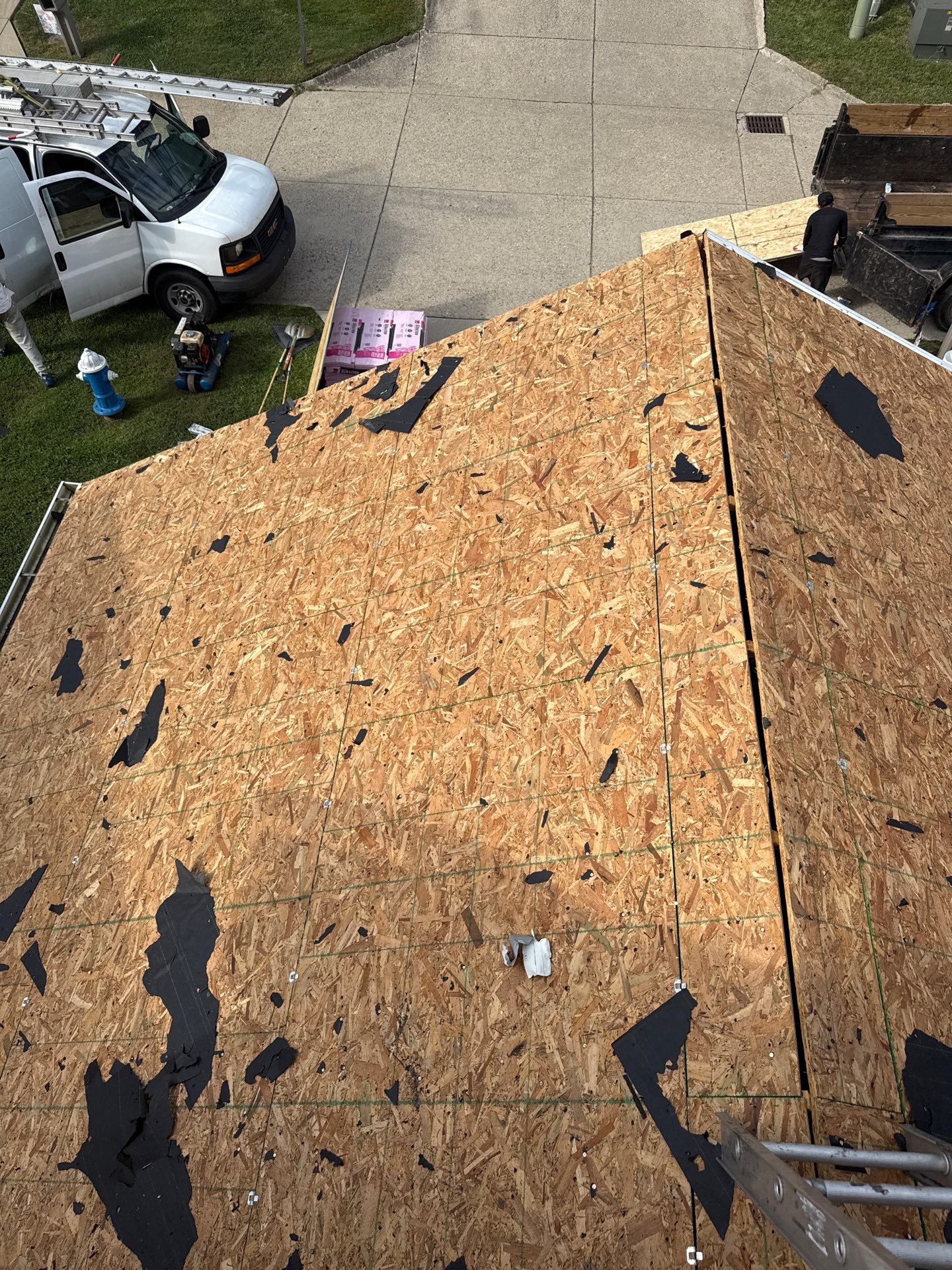 Residential Roofing Installation using Driftwood by Rainstoppers Roofing