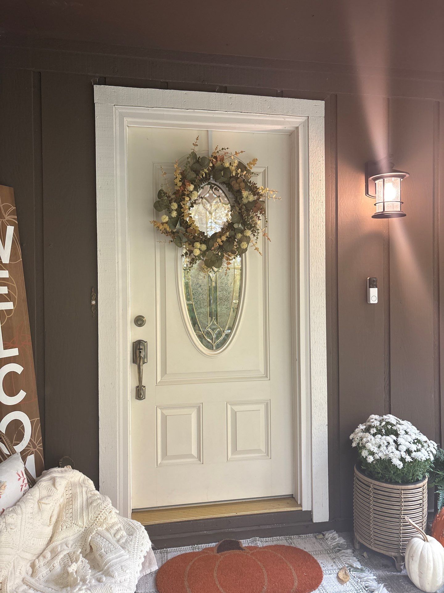 Modern Black Front Door Installation in Greenwood by Merrifield Exteriors, LLC