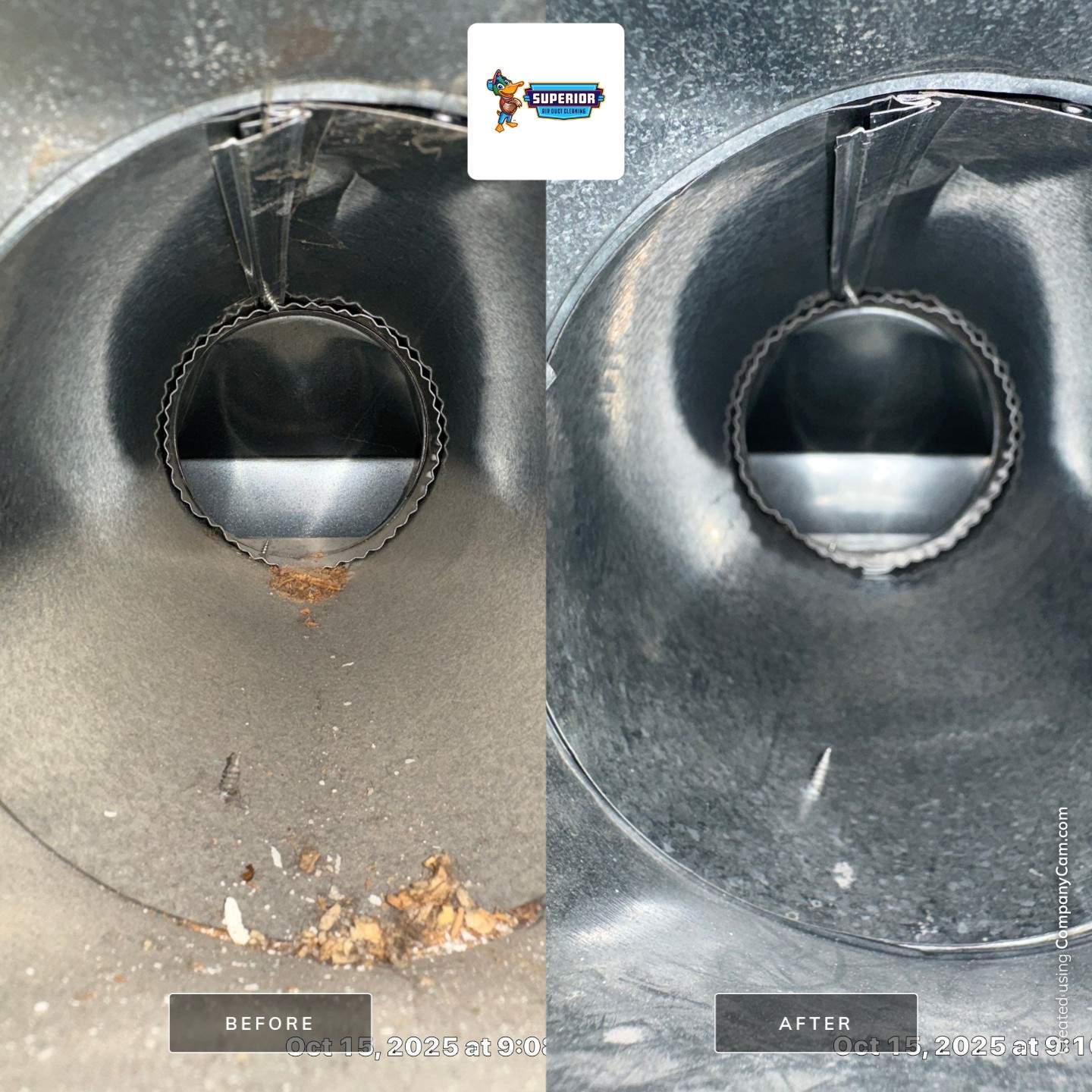 Air Duct Cleaning With a Vacuum Truck in Austintown, OH by Superior Air Duct Cleaning