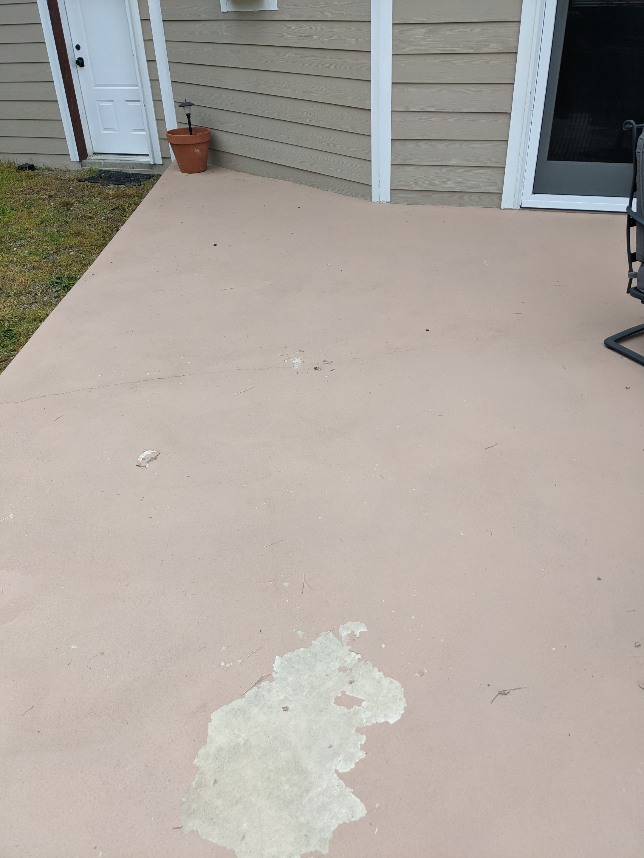 Patio Transformation using Greystone 1/8" by Croc Coatings, LLC