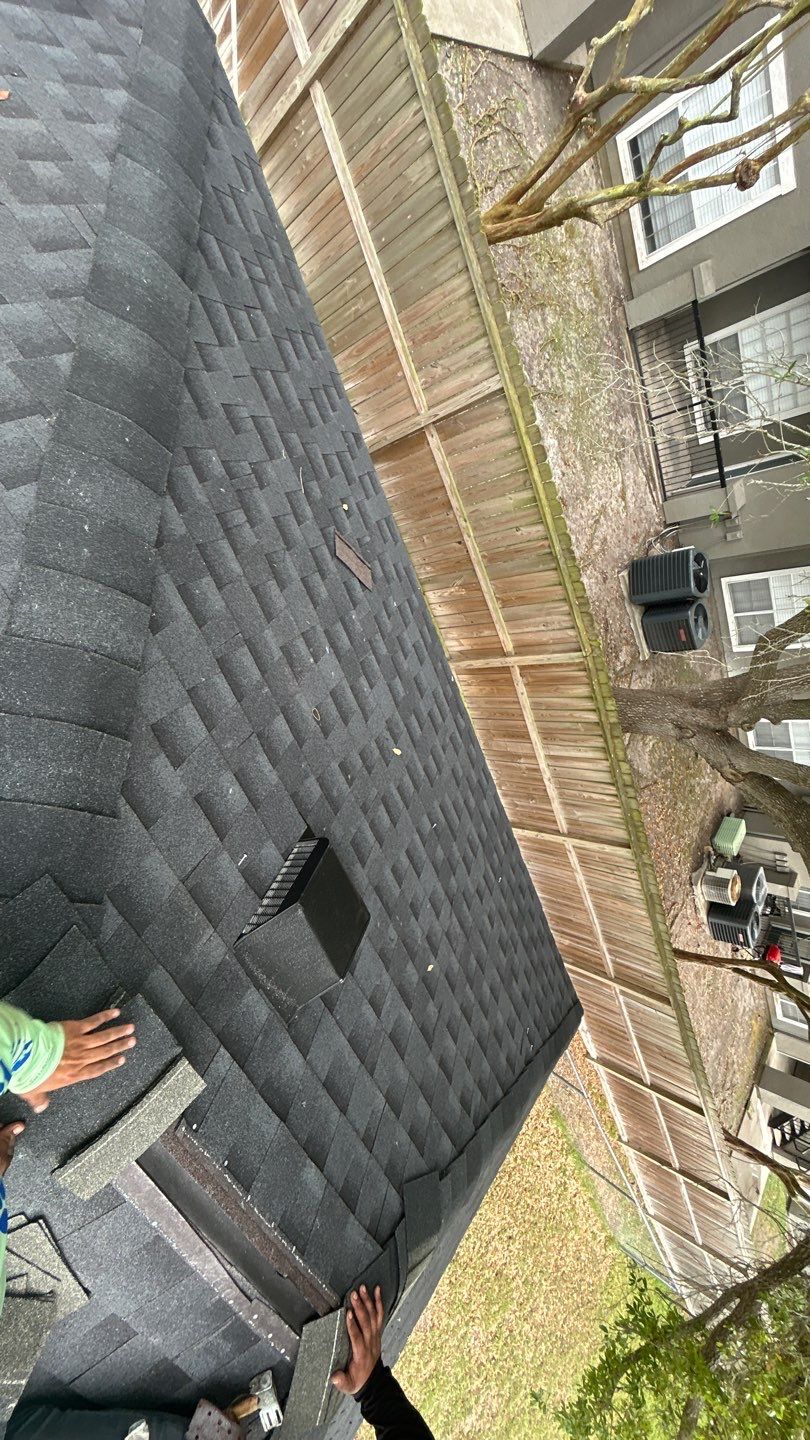 Commercial Roofing Installation using GAF Timberline HDZ by Lighthouse Roofing