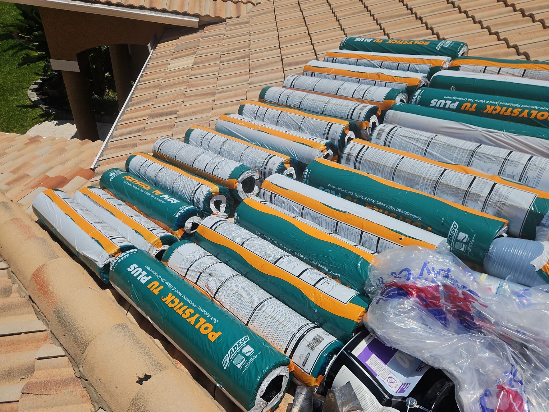 Residential Roofing Installation using Eagle Roofing Tile by BLUES BROTHERS ROOFING