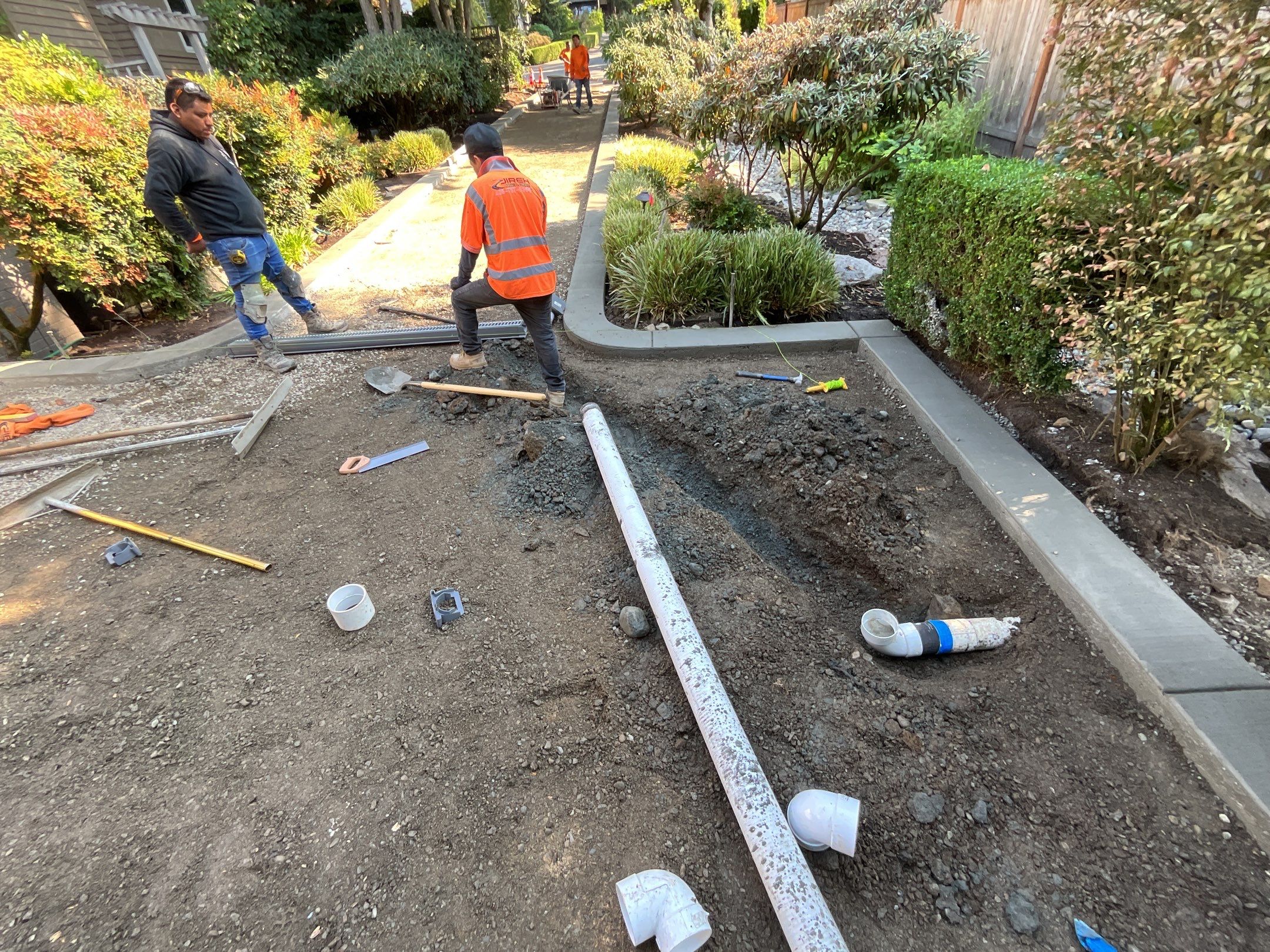 Eggers | Aggregate Finish Driveway, Concrete Project  by Jireh Asphalt & Concrete Inc 