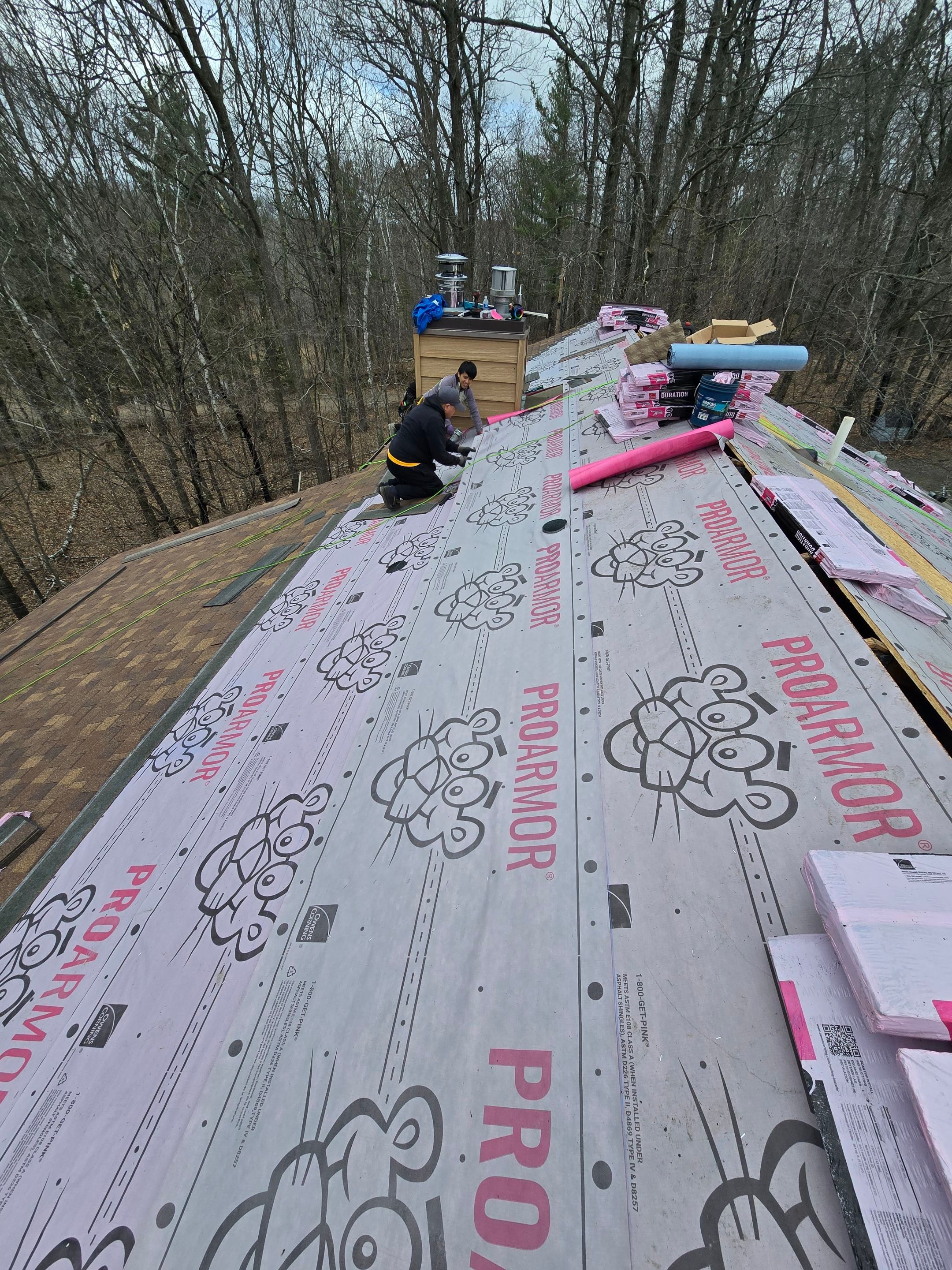 Project in Brainerd by CoMitted 365 Roofing & Exteriors 