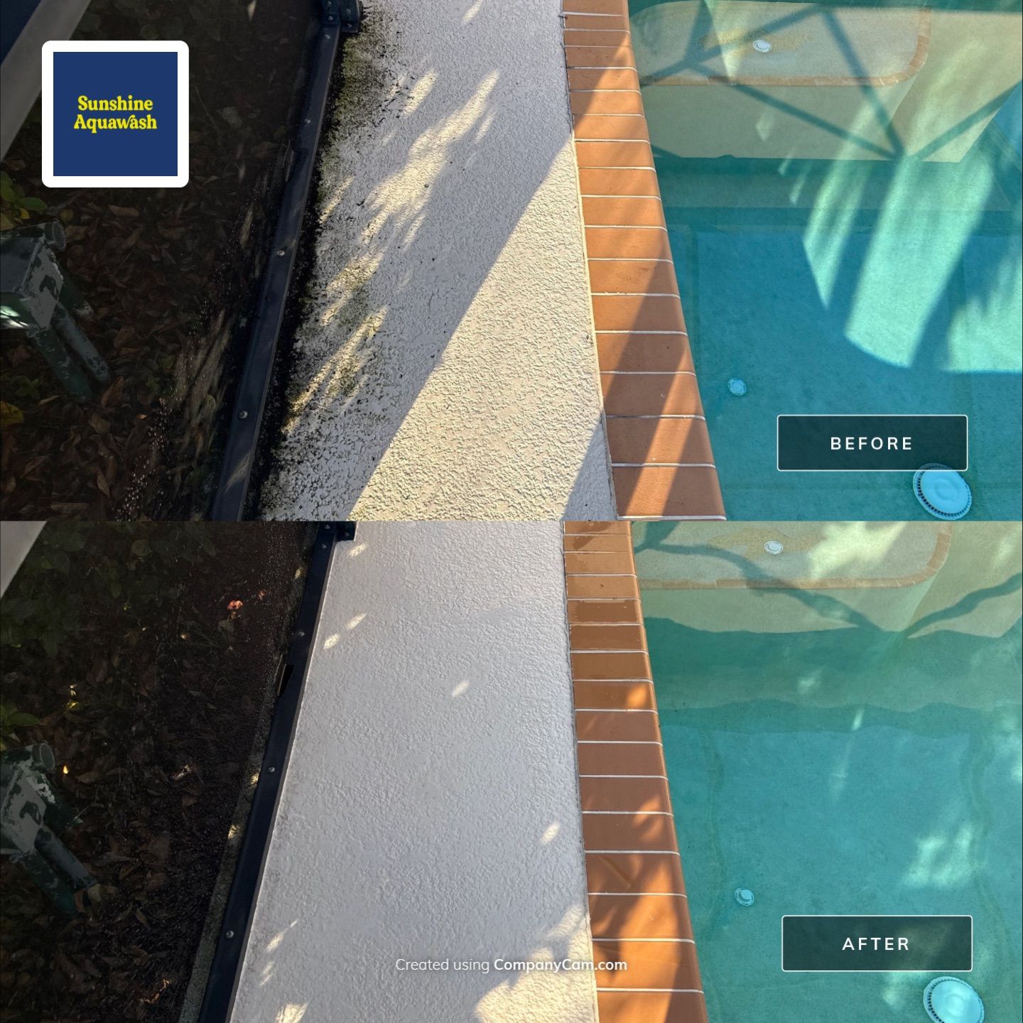 Driveway, Pool Deck & Lanai Cleaning – Heritage Harbour Golf Club, Bradenton, FL by Sunshine AquaWash