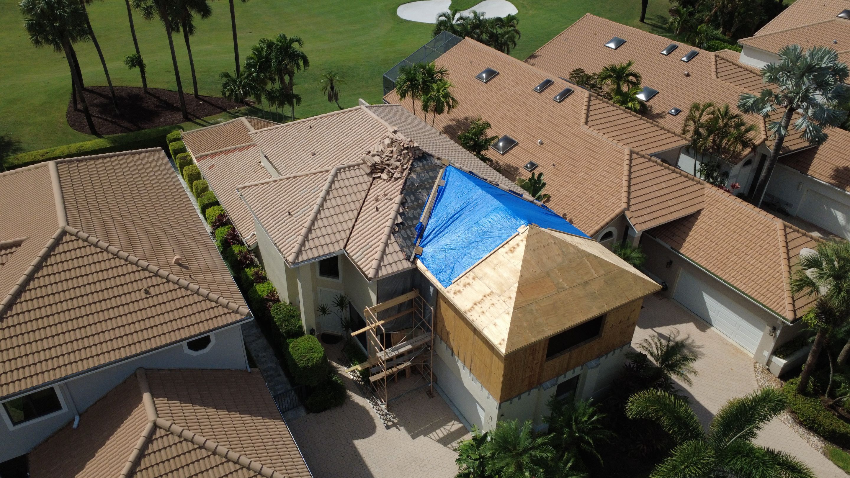 Residential Roofing Installation using Eagle Roofing Tile by BLUES BROTHERS ROOFING