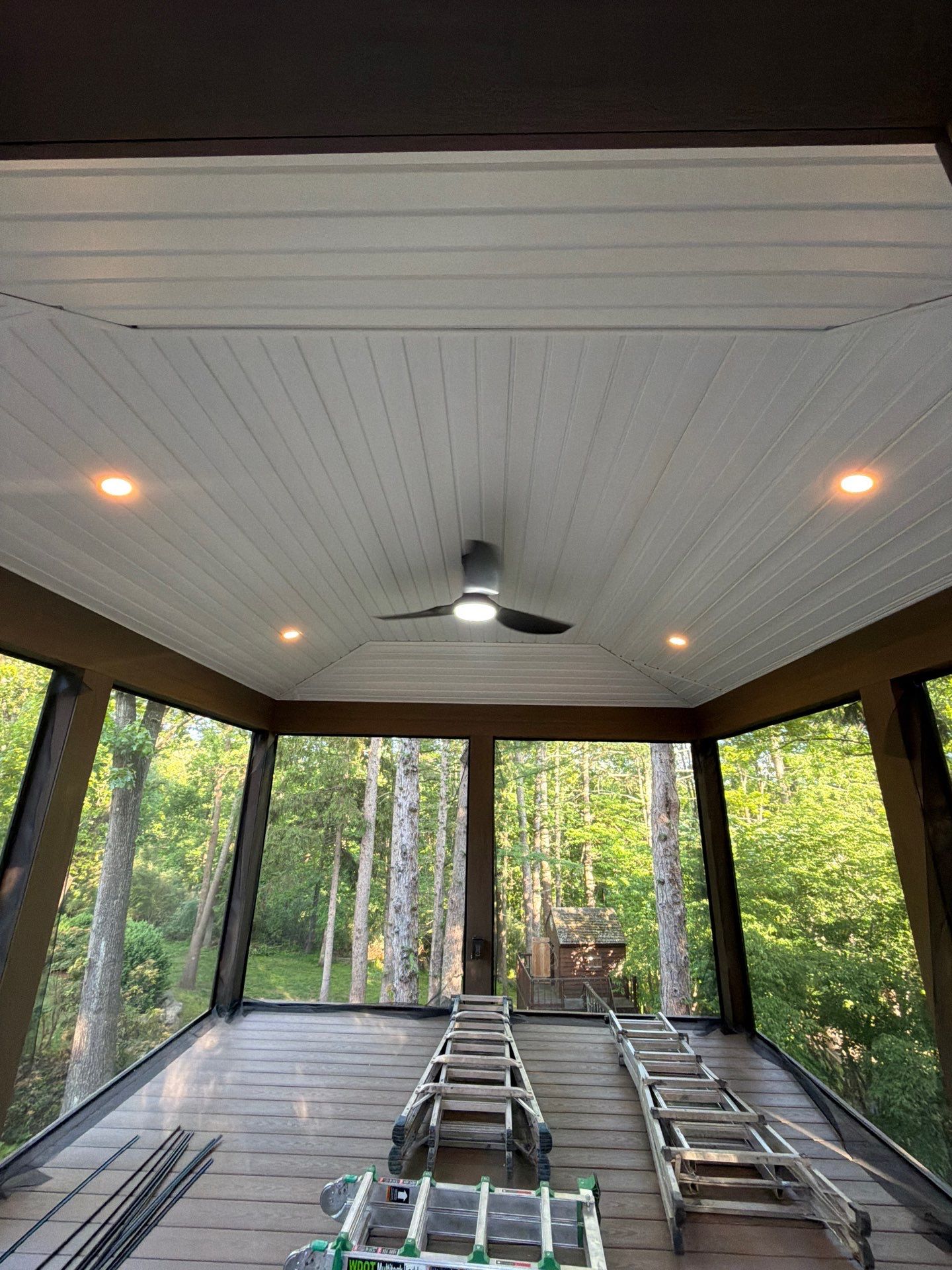 New Deck With a Screened In Porch In Mendham, New Jersey by deck guardian
