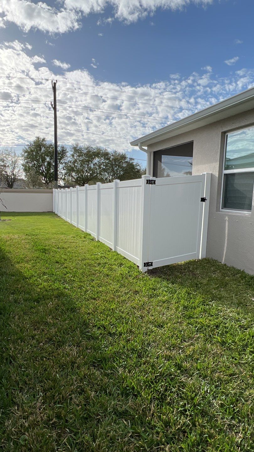 Vinyl Fence Installation using Vinyl Privacy Fence  by Asap fence and gates, LLC