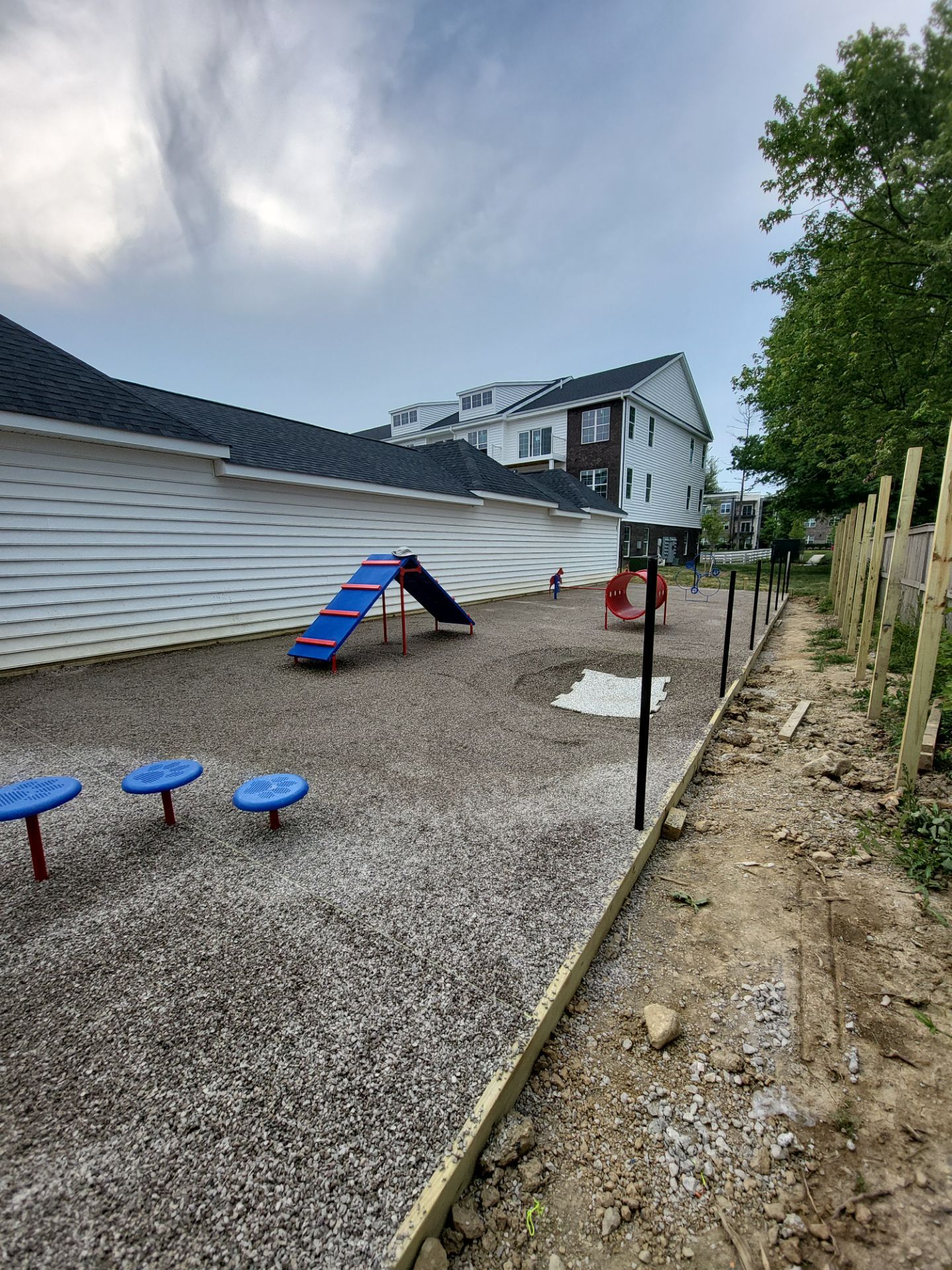 Commercial Fairmont Apartments Pet Park and Agility Course Installation in Westerville by Southwest Greens Midwest
