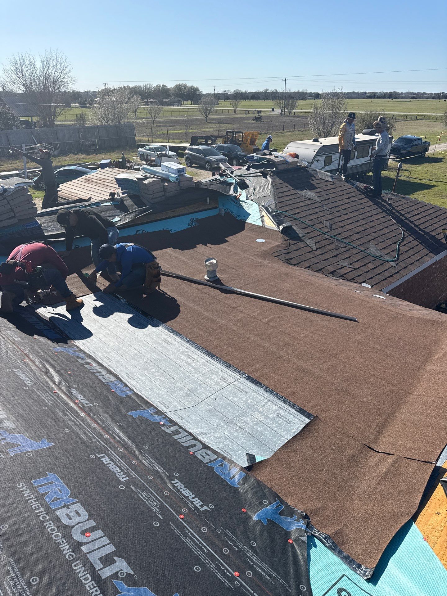 Project in Terrell by Rhino Roofing and General Contracting, LLC