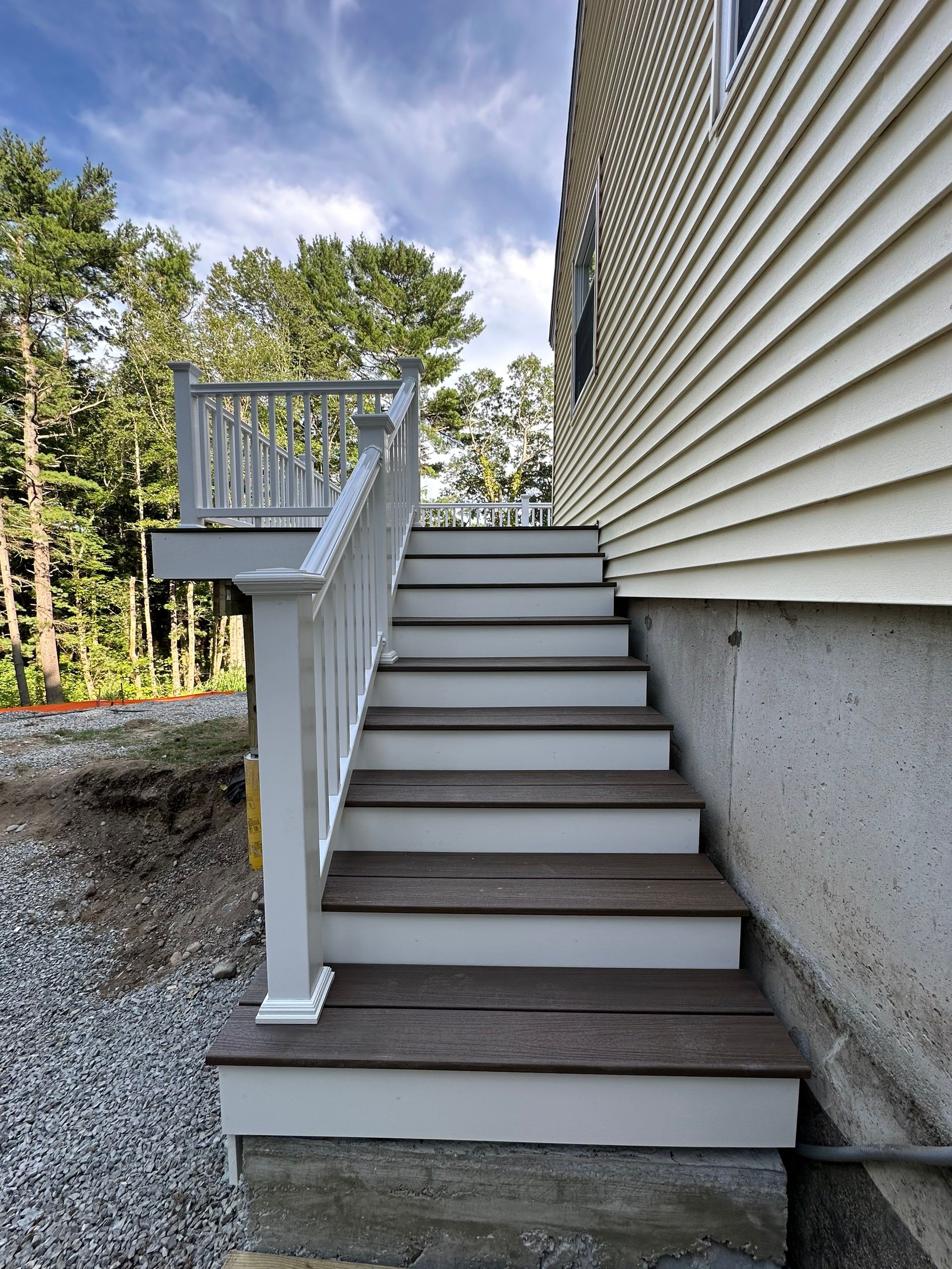New Deck buit in Medfield MA by UBrothers Construction