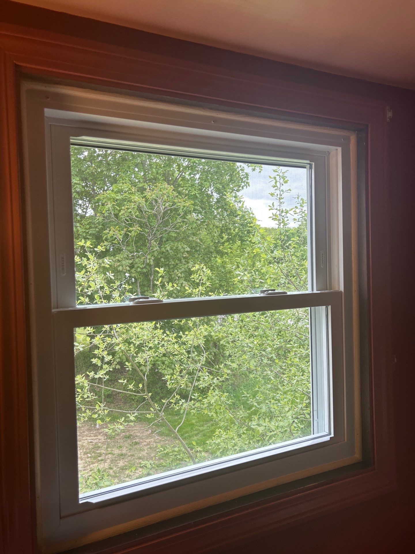 Replacement Windows using Harvey Vinyl Replacement Windows and Swisco Hardware by Cheshire Glass Company