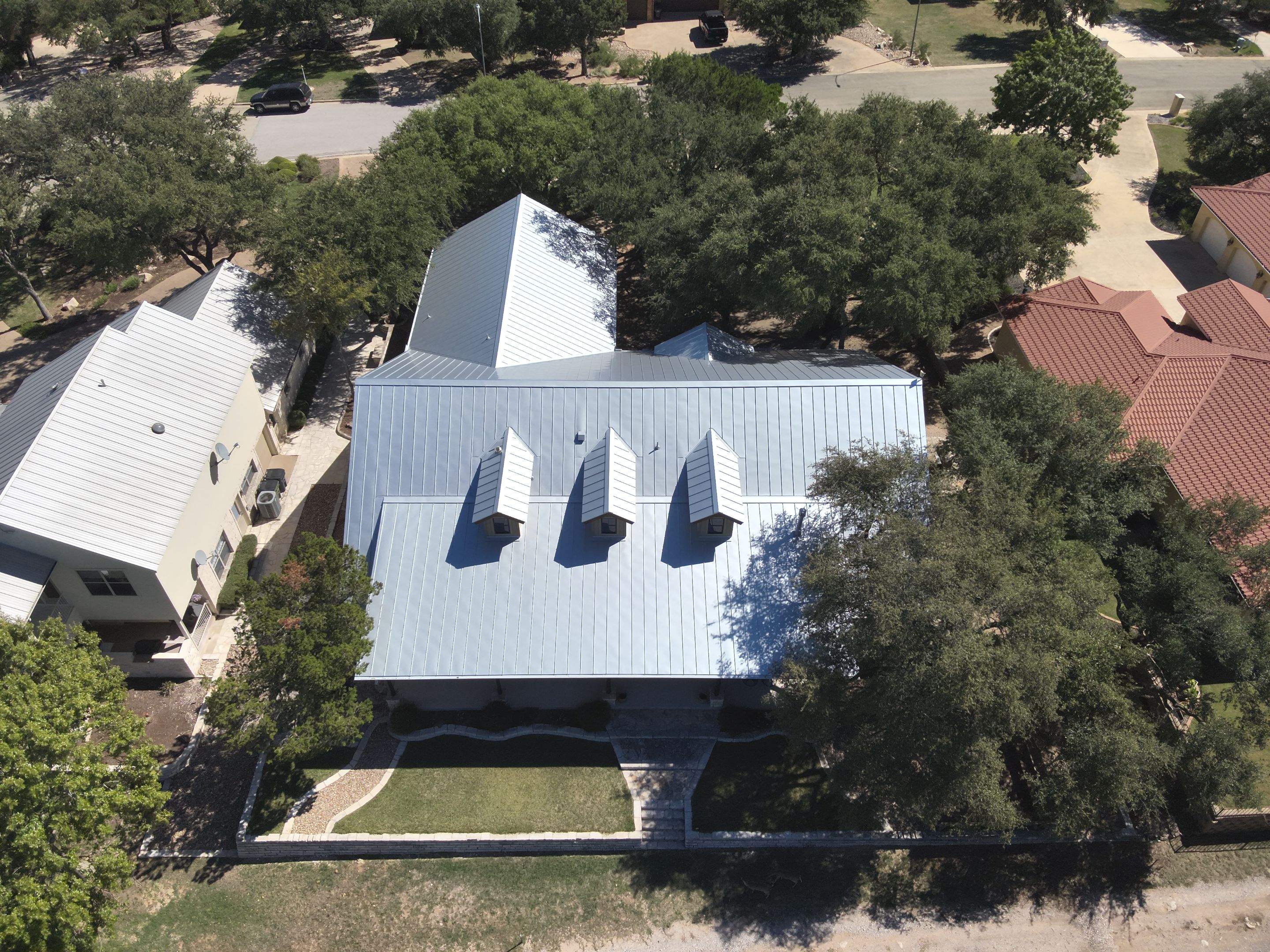 Metal Roof Replacement in Burnet, TX by Action Exteriors Austin