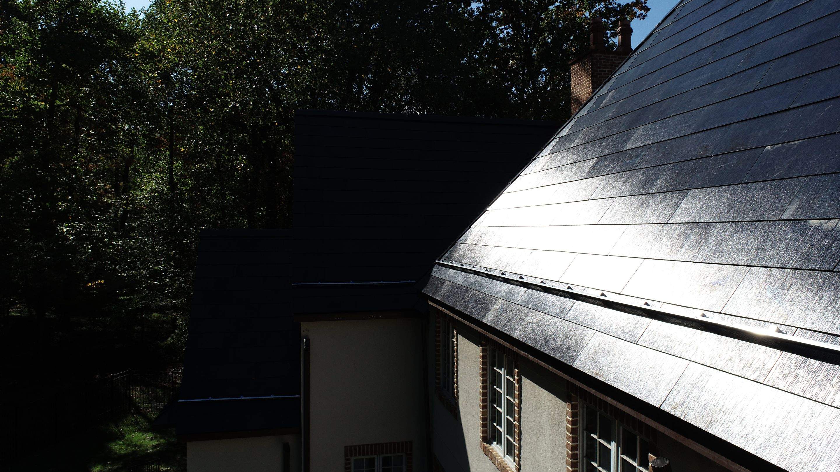 Tesla Solar Roof near Hershey, PA by American Home Contractors