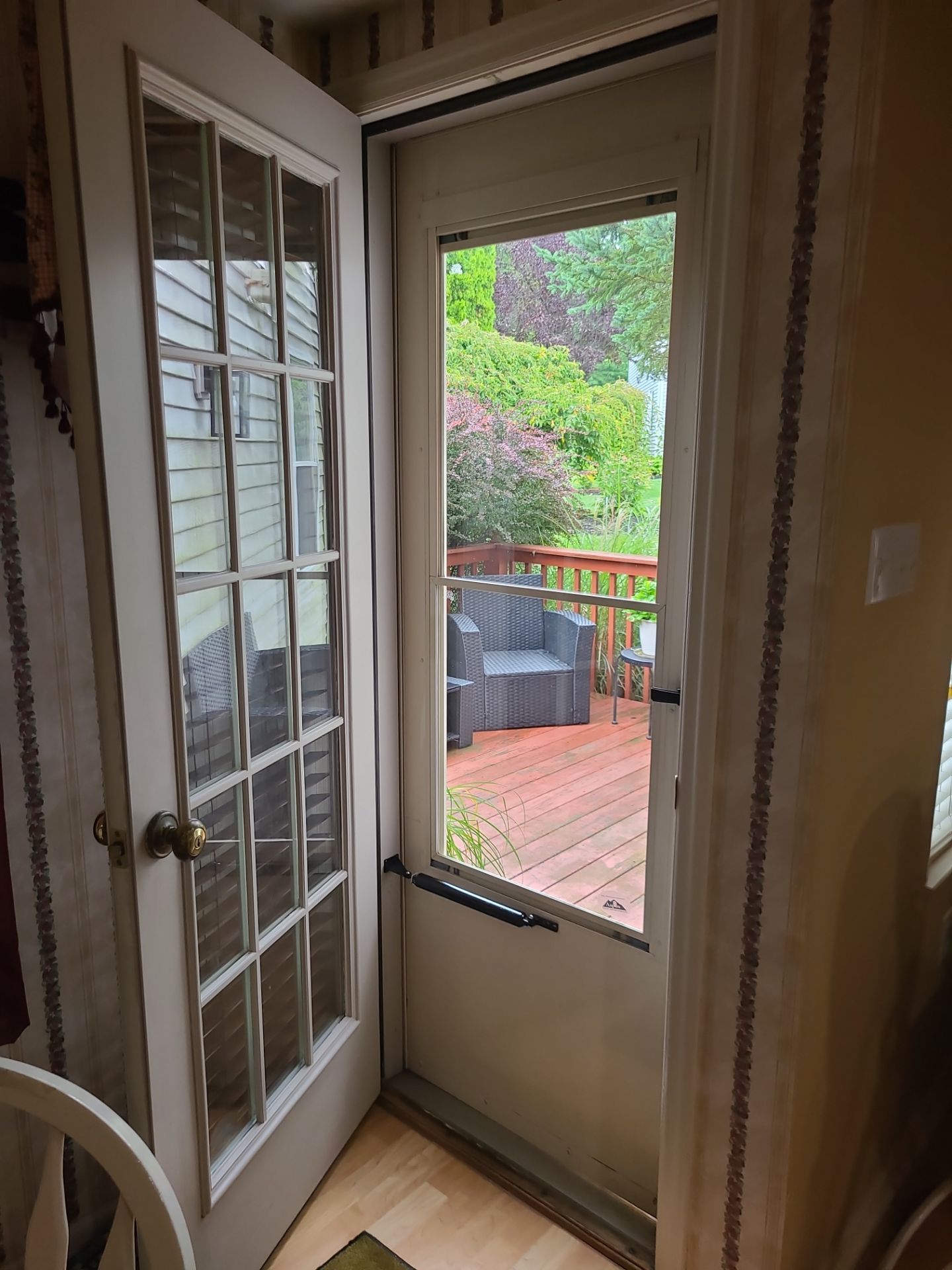 Provia Entry Door and Storm Door by Aspen Home Improvements