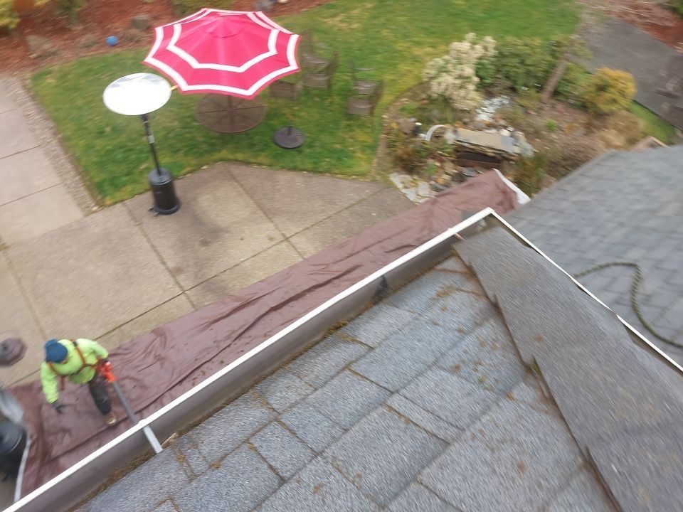 Roof Cleaning  using Moss Treatment  by BEST Roofing & Waterproofing