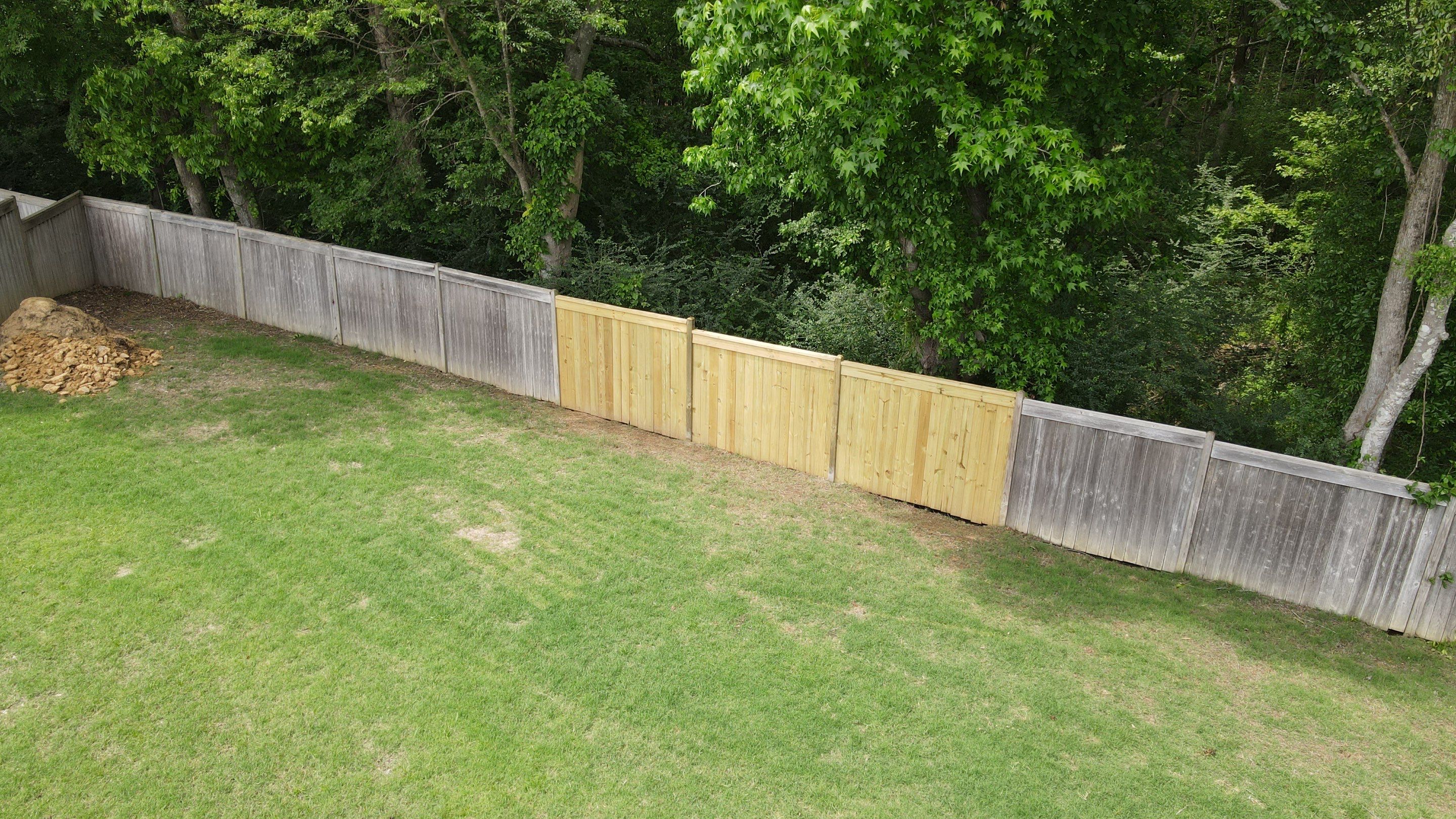 Treated Pine Deck by Roberson Construction LLC