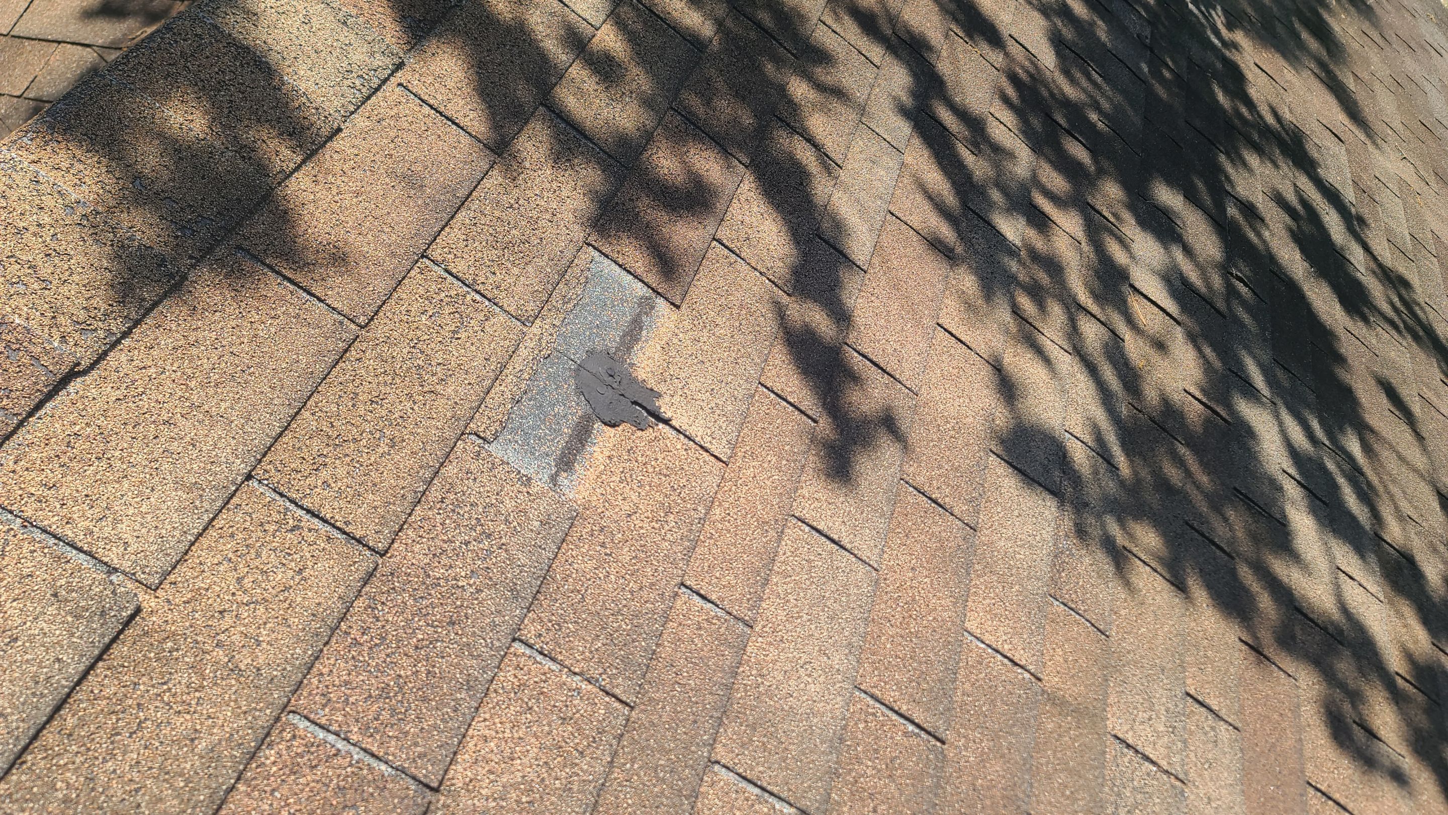 Storm Restoration Reroof: 25 Year 3-Tab Shingle by Hostetler Roofing