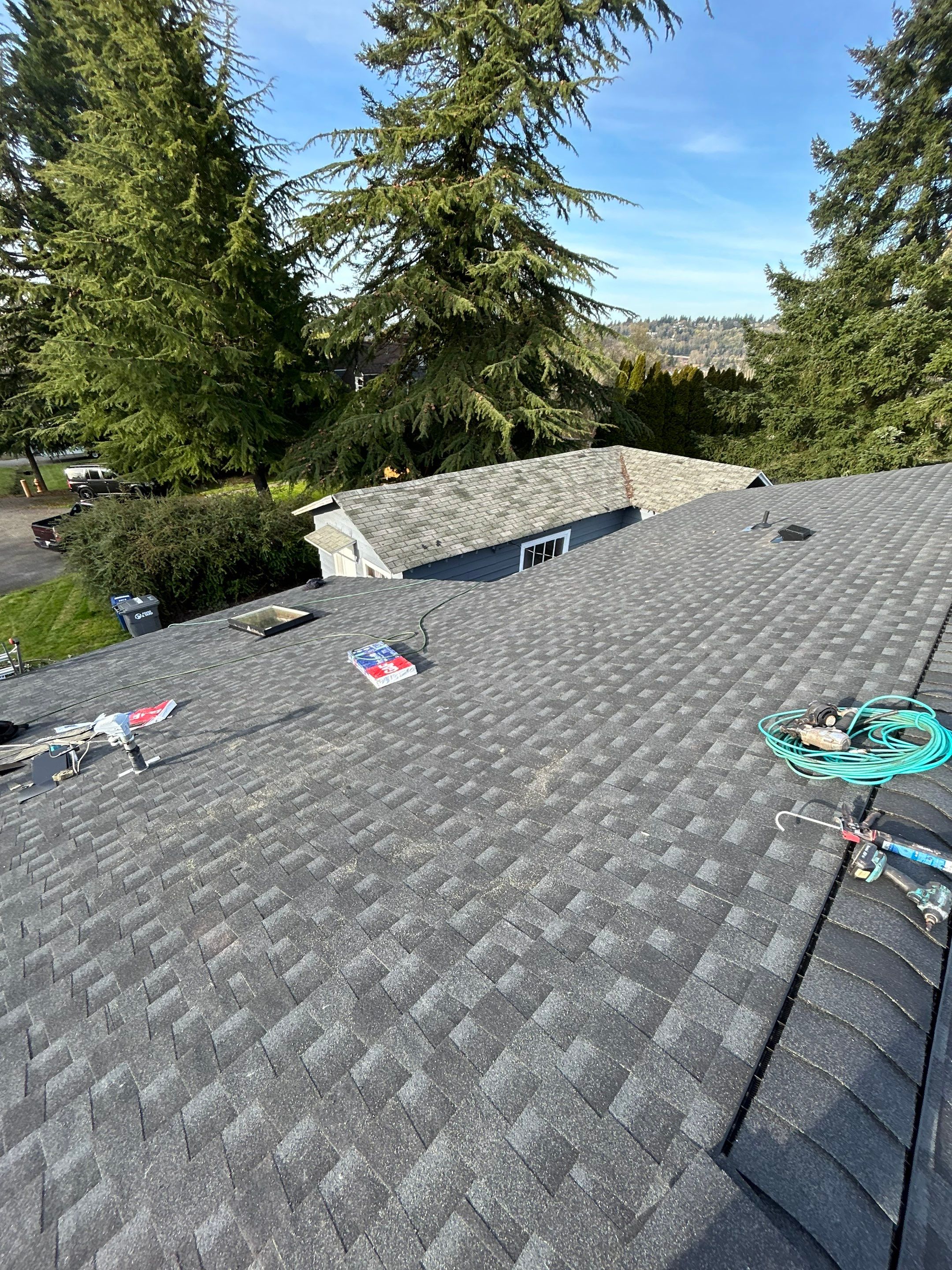 Residential Roofing Installation using GAF UHDZ Shingles by Roofing Formula LLC
