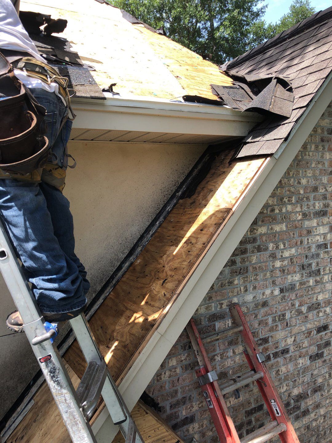 Residential Roofing Repair using Roof Replacement by American Roofing & Construction LLC