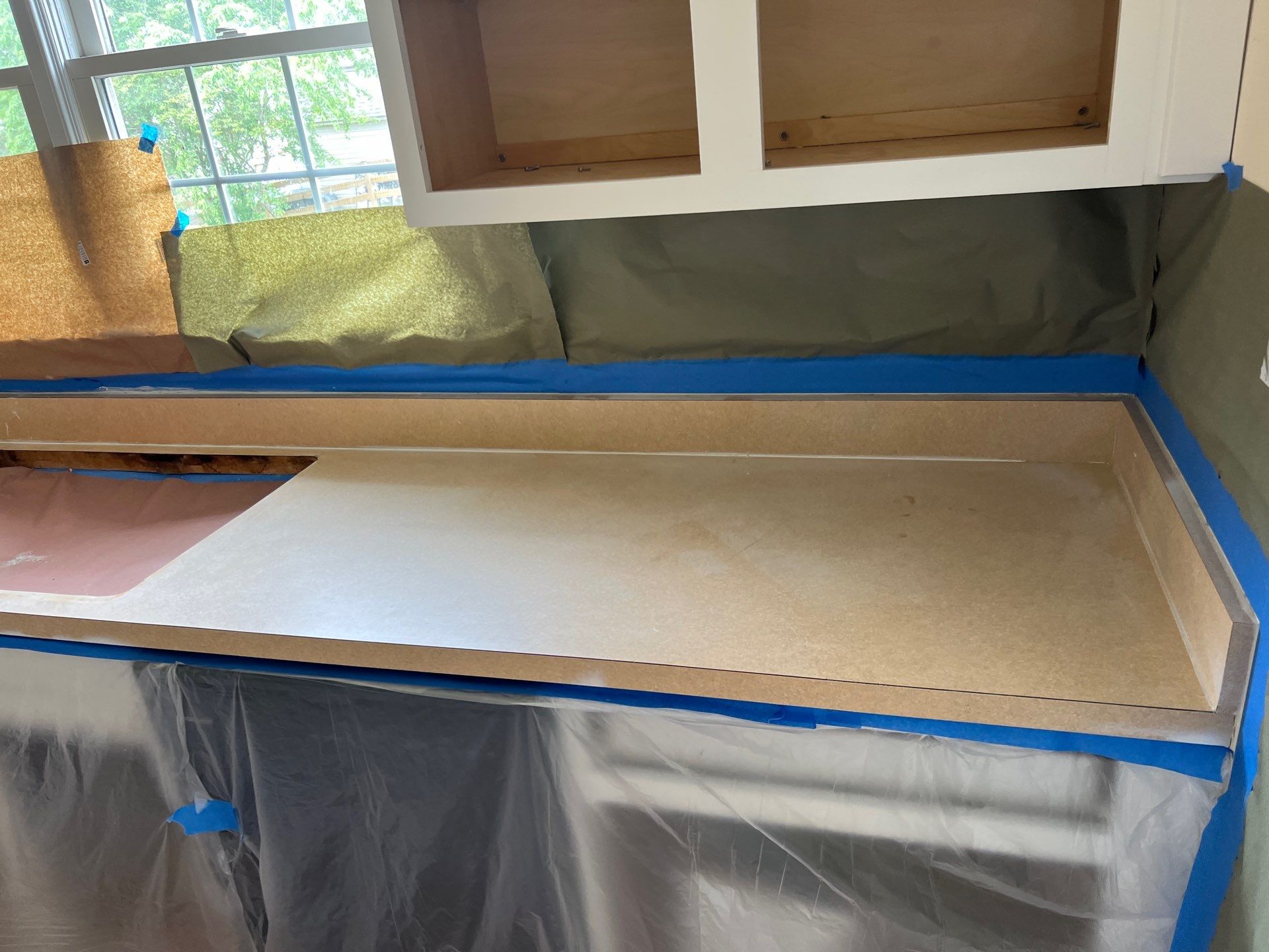 Cabinet & Countertop Refinishing in Bristow VA by Greenspring Construction Services