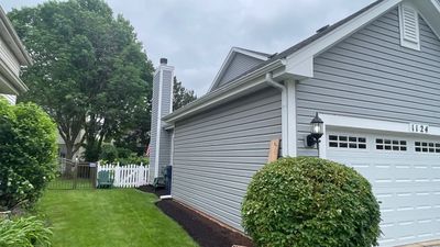 Turtle Shell gutter protection installation in Naperville, IL 60540, photograph 2