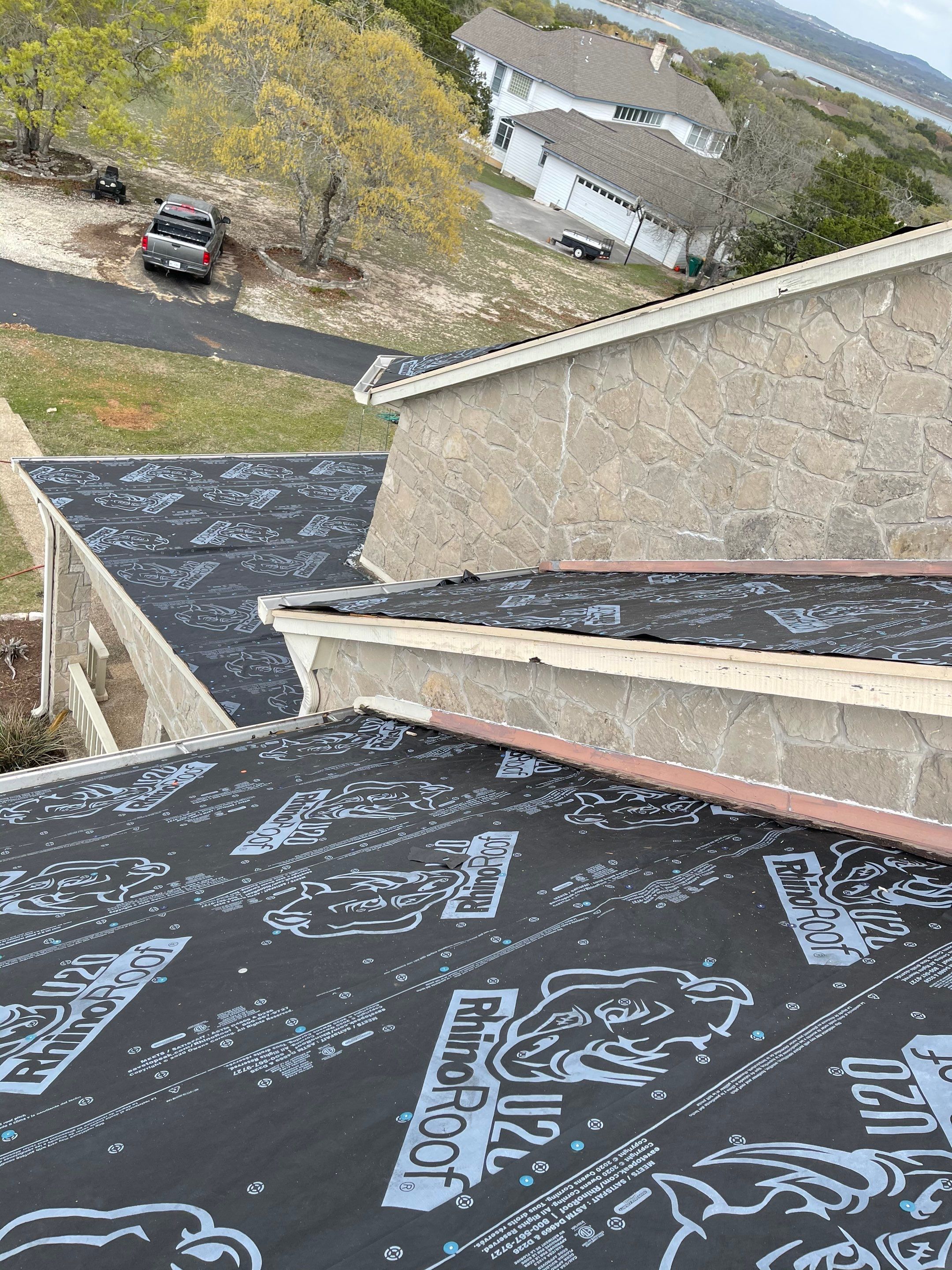 Residential Metal Roof Installation using McElroy Metal by Premier Roofing and Contracting