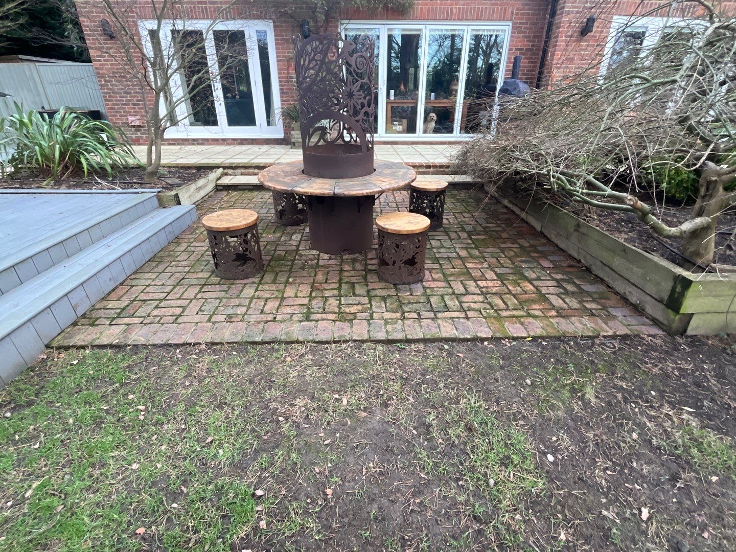 Roof - Driveway - Patio Clean using 18inch Whirlaway FSC by Ges Exterior Cleaning ltd