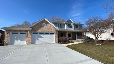 Completed gutter protection installation in Mokena, IL 60448