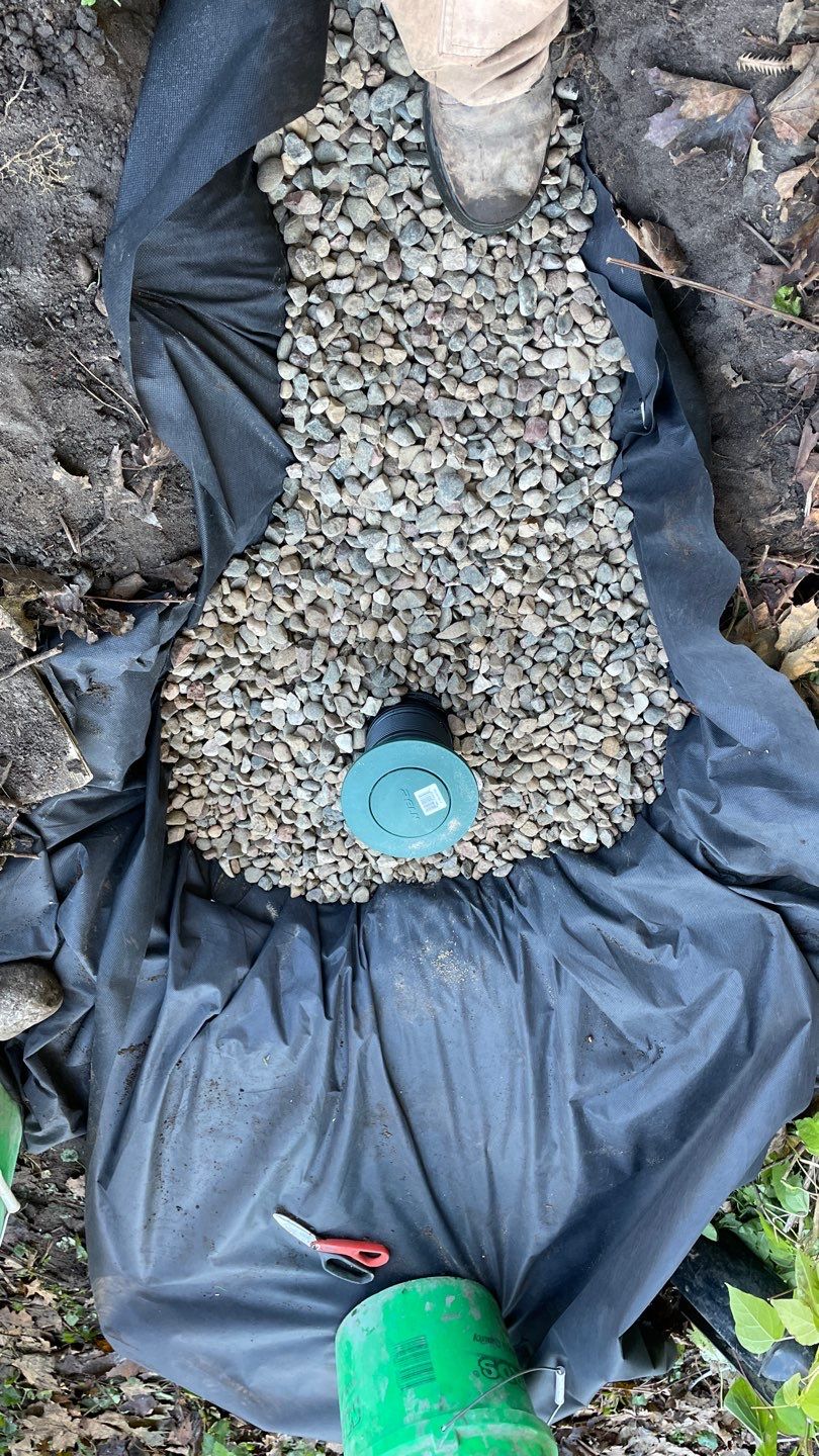 A French Drain for Jeniffer by Waterproofing Northeast