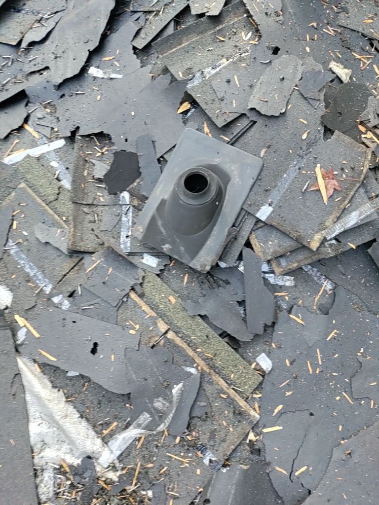 Residential Roofing Installation using Timberline HDZ Hickory  by Inspector Roofing and Restoration