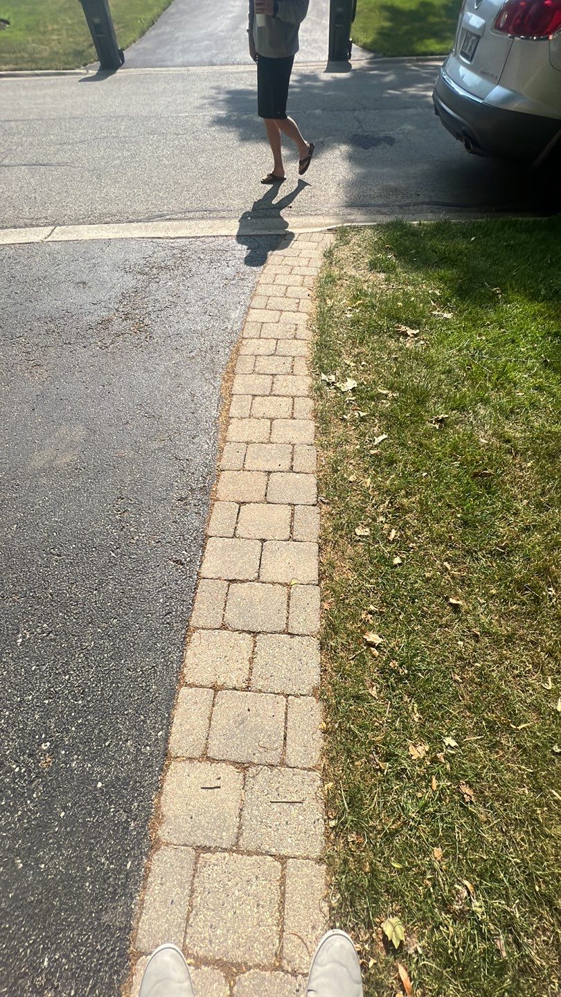 Brick paver clean, sand and seal.  using Surebond SB-1300 by Northern Power Washing LLC.