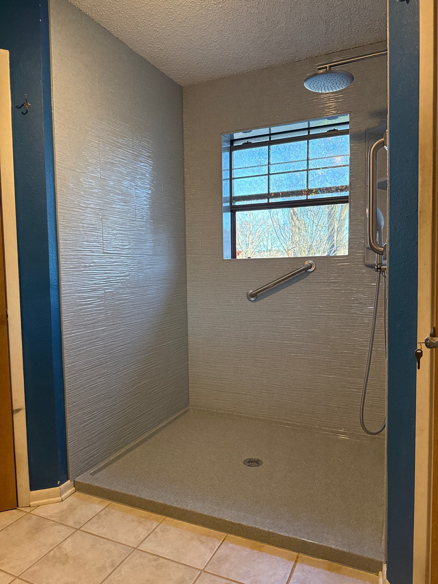Bathroom Remodel using The Onyx Collection by Ekon Bath, LLC