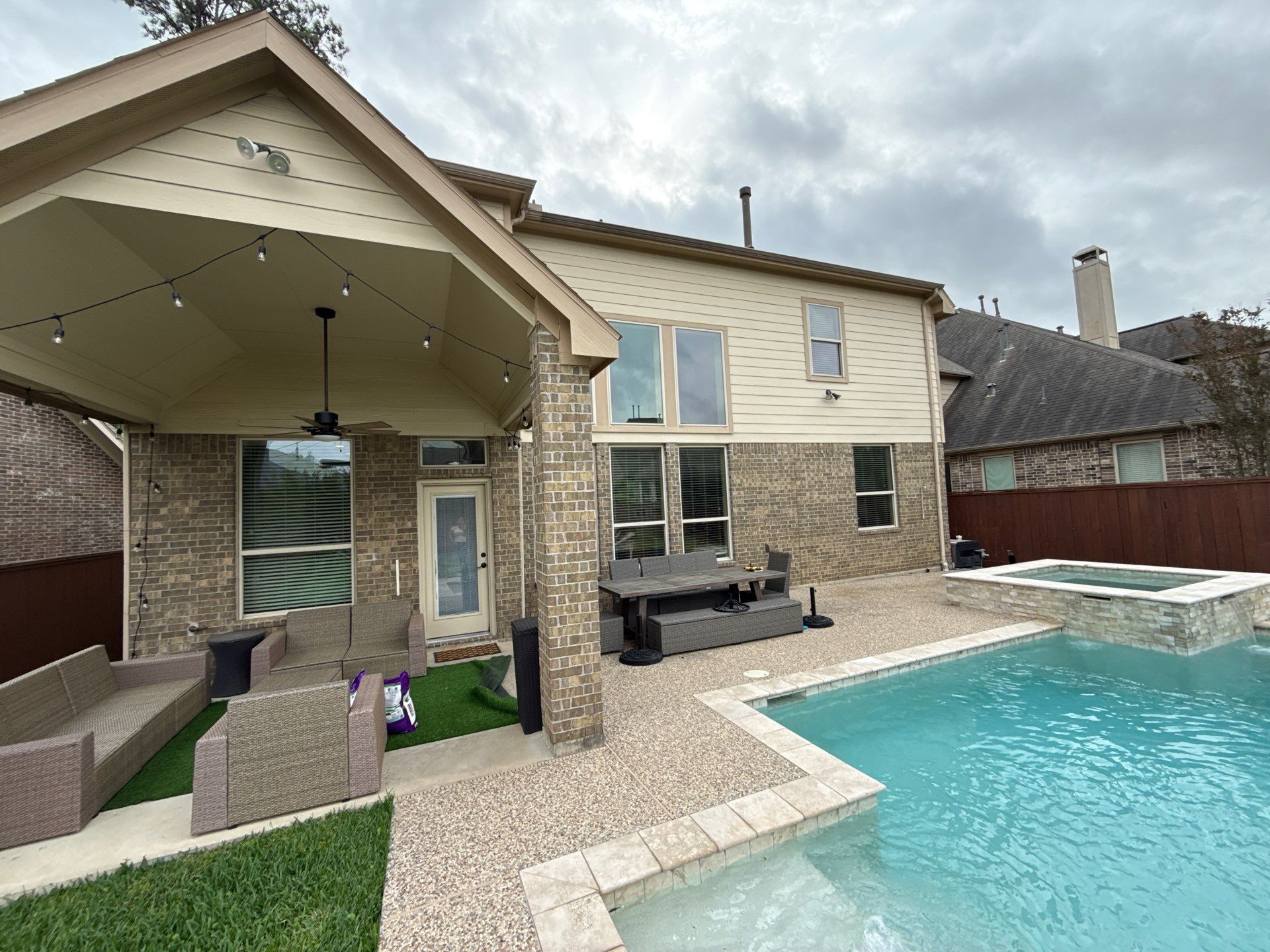 Patio and Summer Kitchen by SophAlx LLC