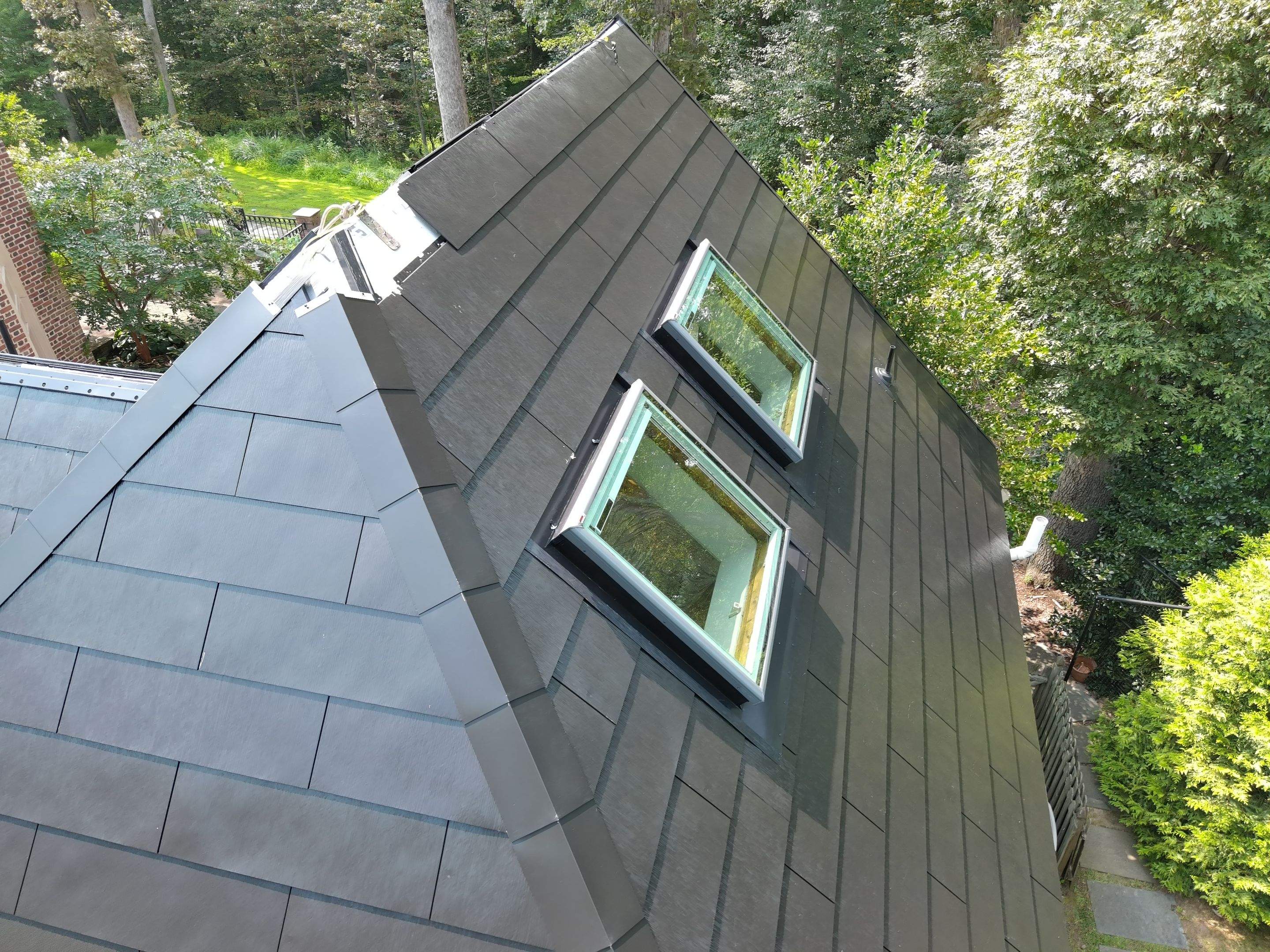 Extravagant Tesla Solar Roof in Maryland by American Home Contractors