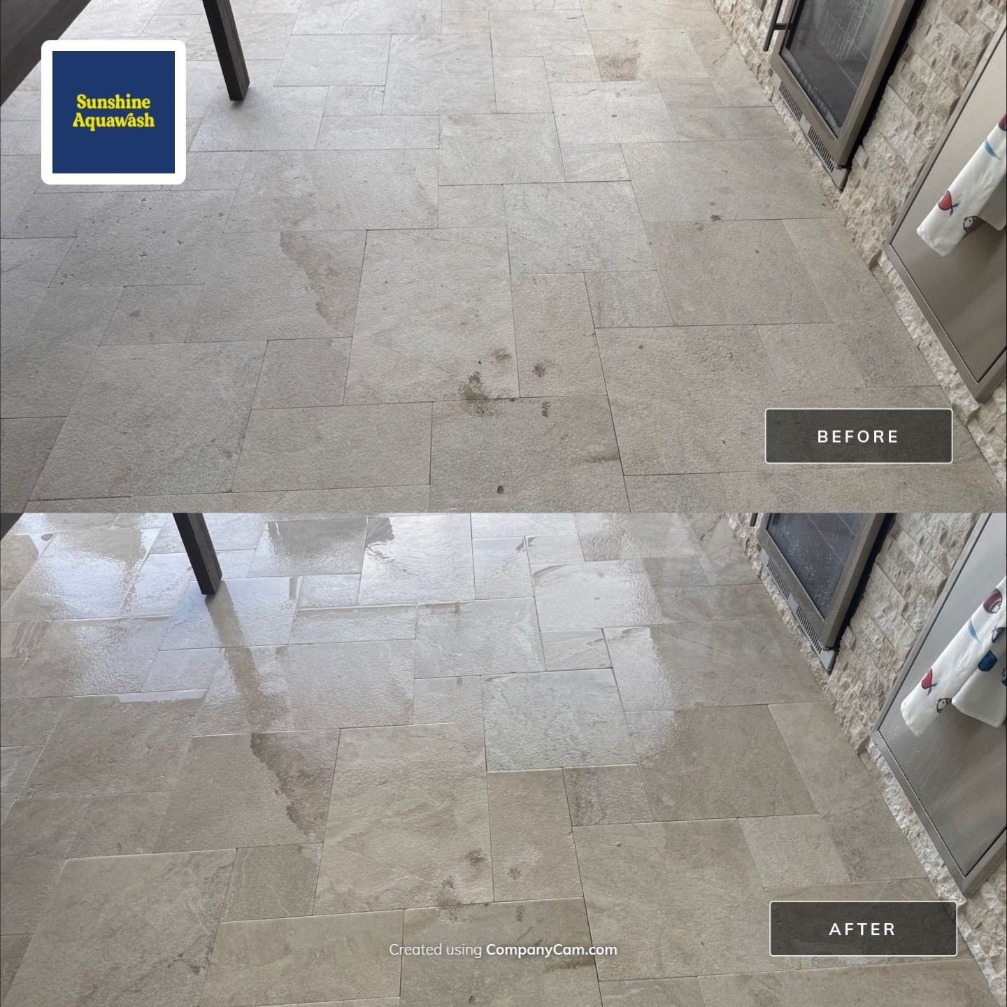 Paver Pool Deck Cleaning in Esplanade at Artisan Lakes – Palmetto, FL by Sunshine AquaWash